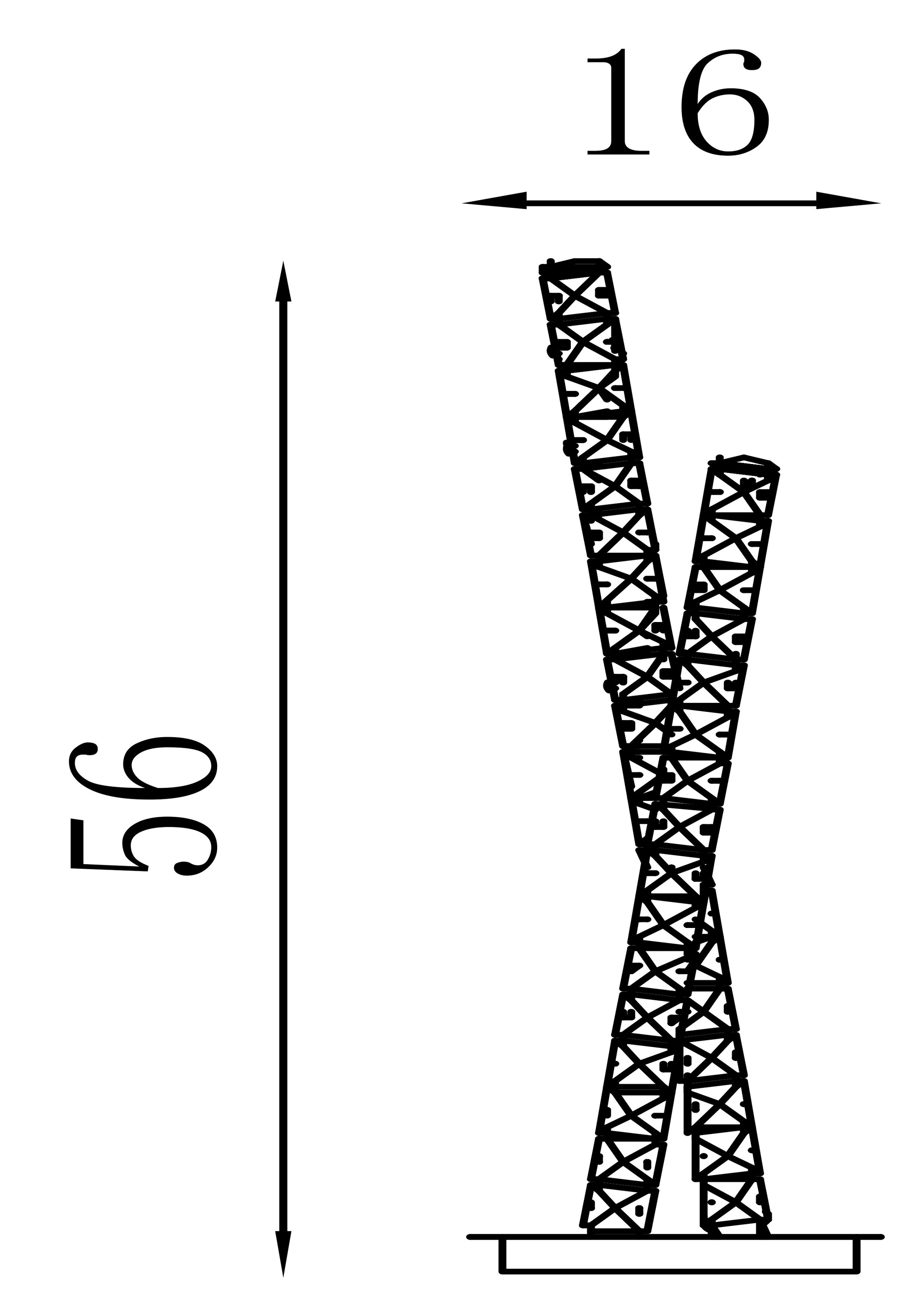 Searchlight LED Tischleuchte »Clover 2Lt LED-Tischlampe - Chrom & klarer Kristall« LED-Modul 1 Stk.