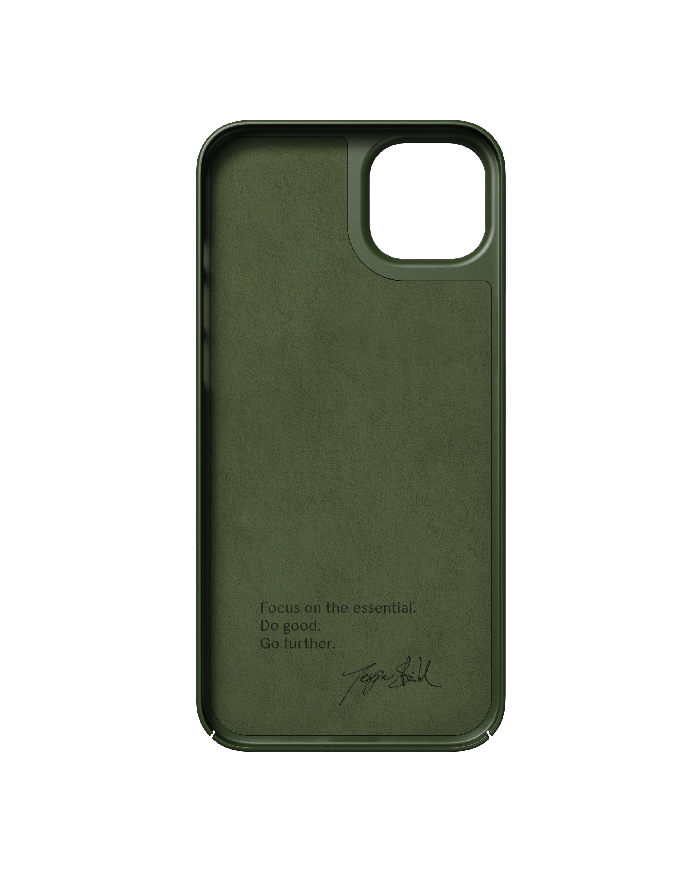 Nudient Backcover »Nudient Thin MagSafe for iPhone 14 Plus Pine Green«, iPhone 14 Plus