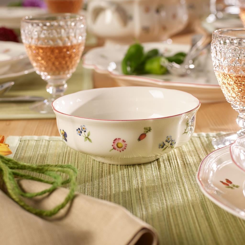 Villeroy & Boch Schale »Dessertschalen Petite Fleur ø 14,8 cm 6er Set weiß« 6 Spülmaschinengeeignet, Mikrowellengeeignet