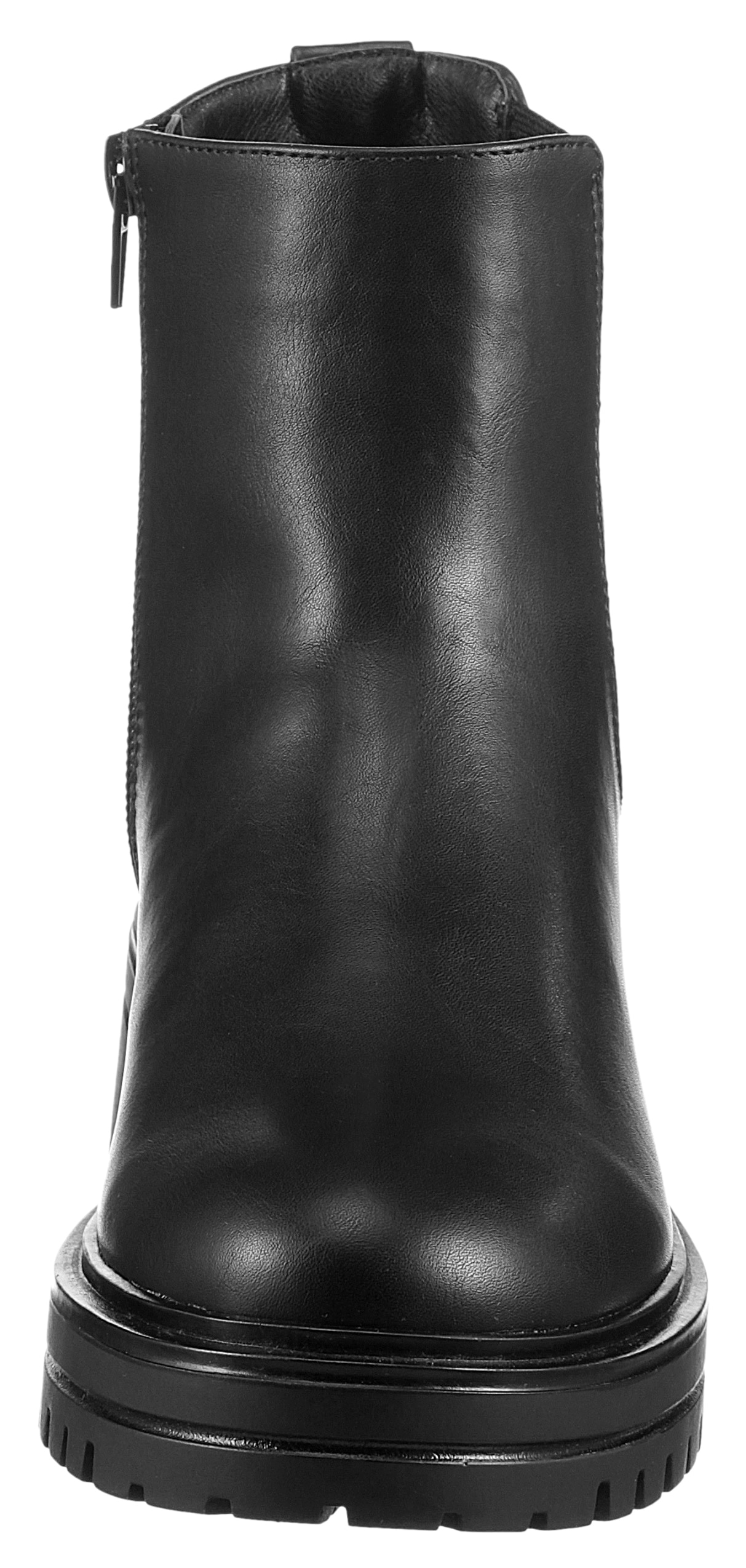 Aniston SHOES Chelseaboots, Stiefelette, Blockabsatz, mit breitem Stretch - NEUE KOLLEKTION
