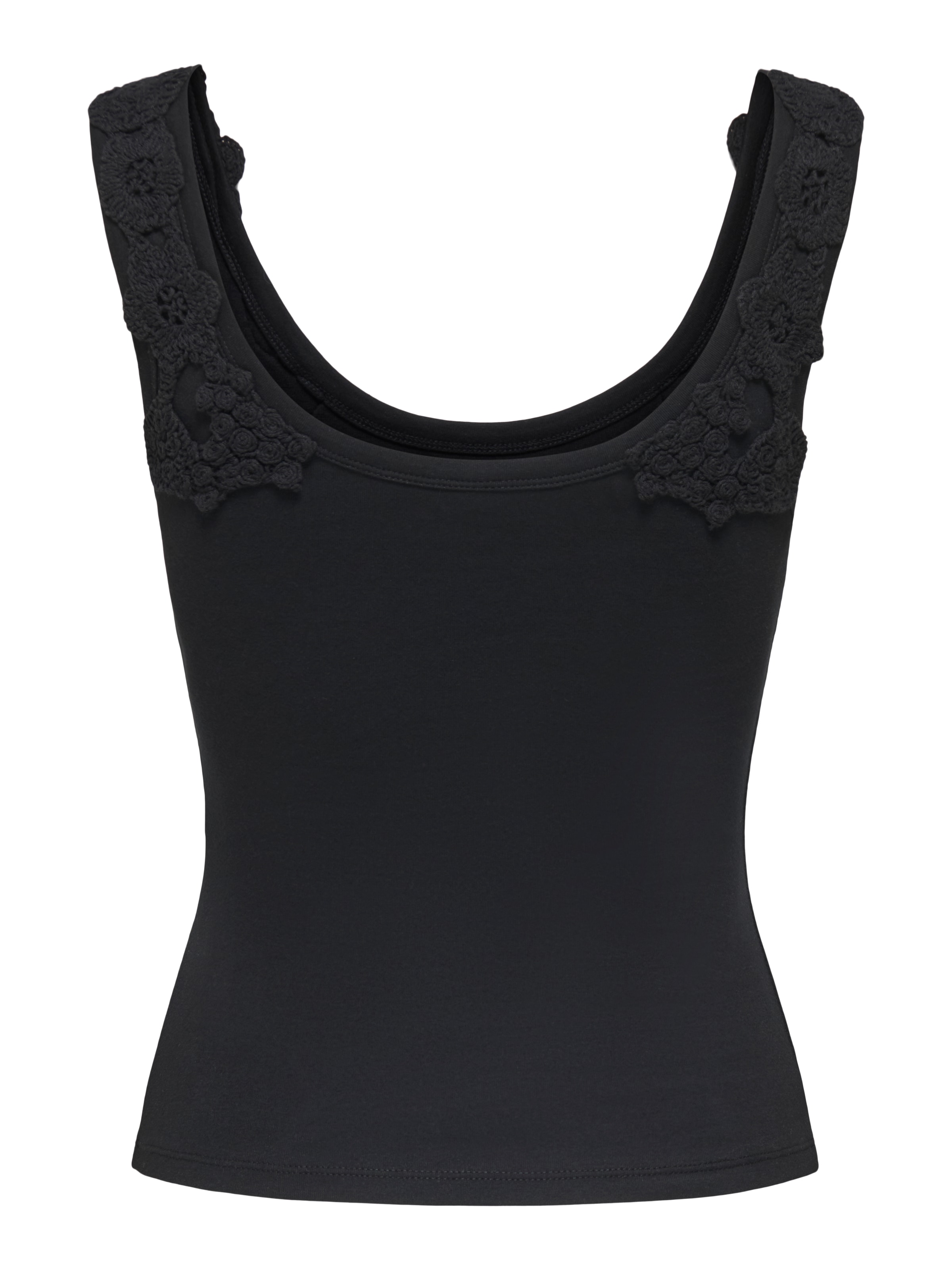 ONLY Tanktop »ONLZANNY S/L CROCHET TANK TOP CS JRS« Baumwollmischung