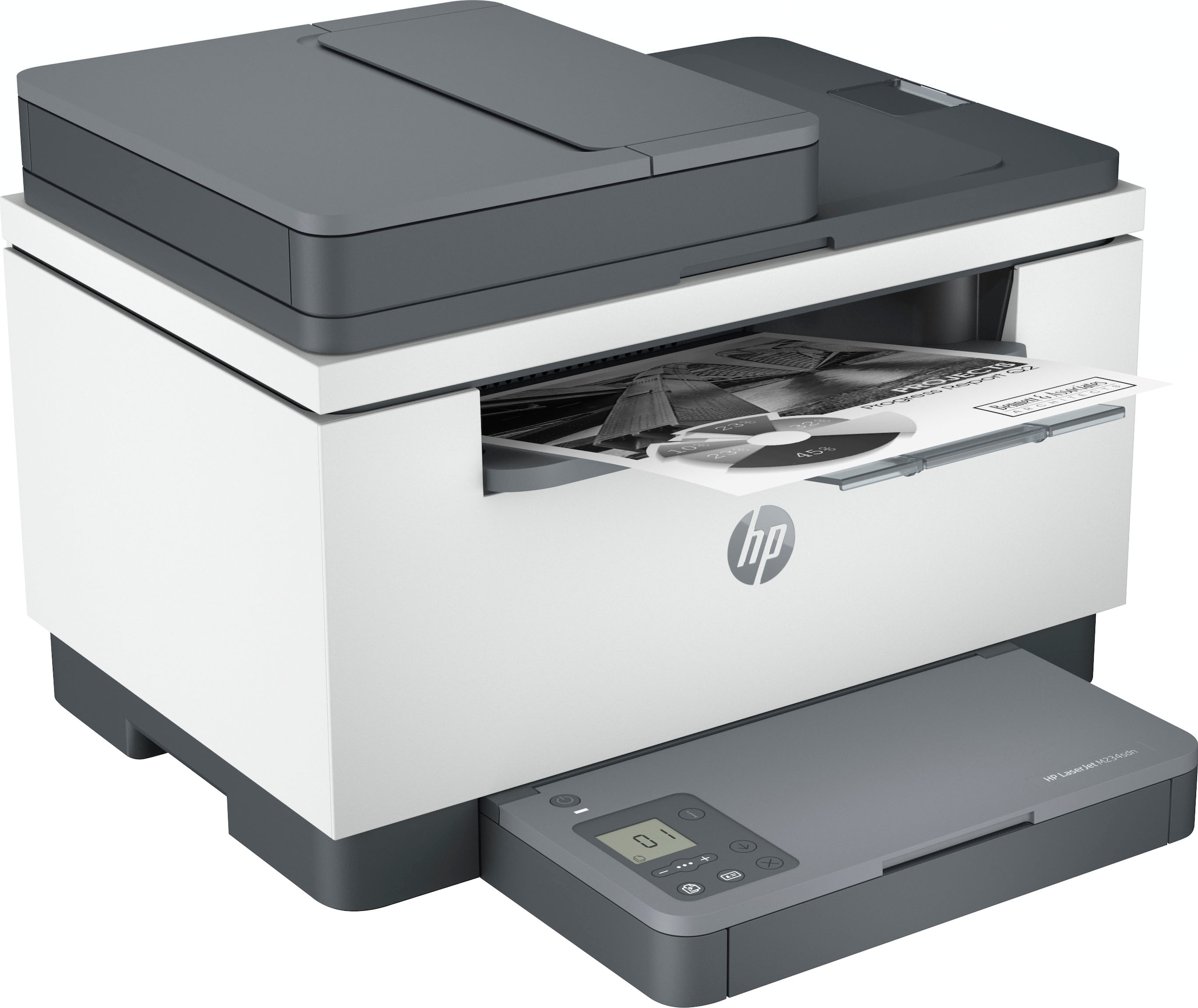 HP Multifunktionsdrucker »LaserJet MFP M234sdn«, 2 Monate gratis Drucken mit HP Instant Ink inklusive