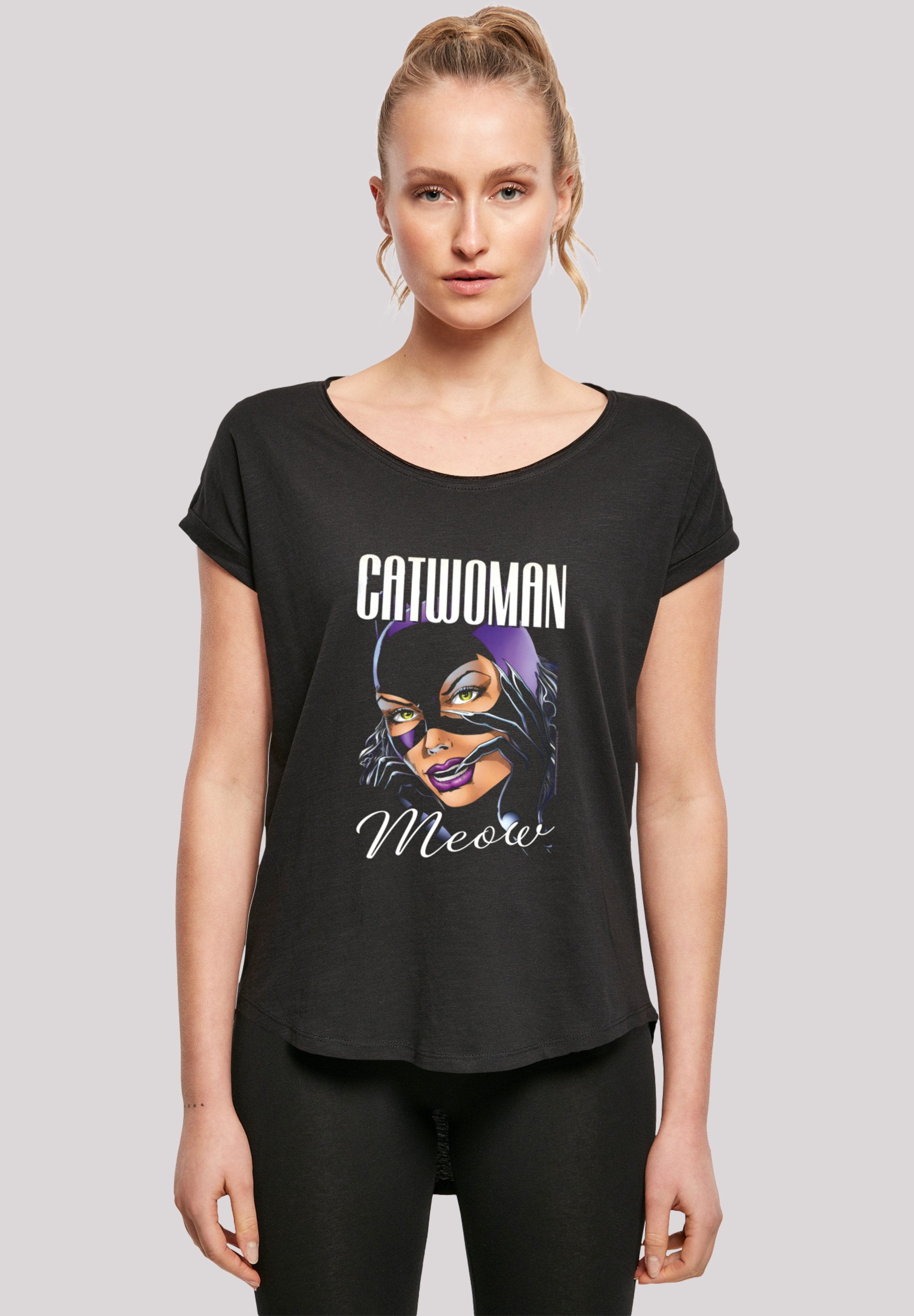 F4NT4STIC T-Shirt "DC Comis Superhelden Batman Catwoman Feline Fatale", Pri günstig online kaufen