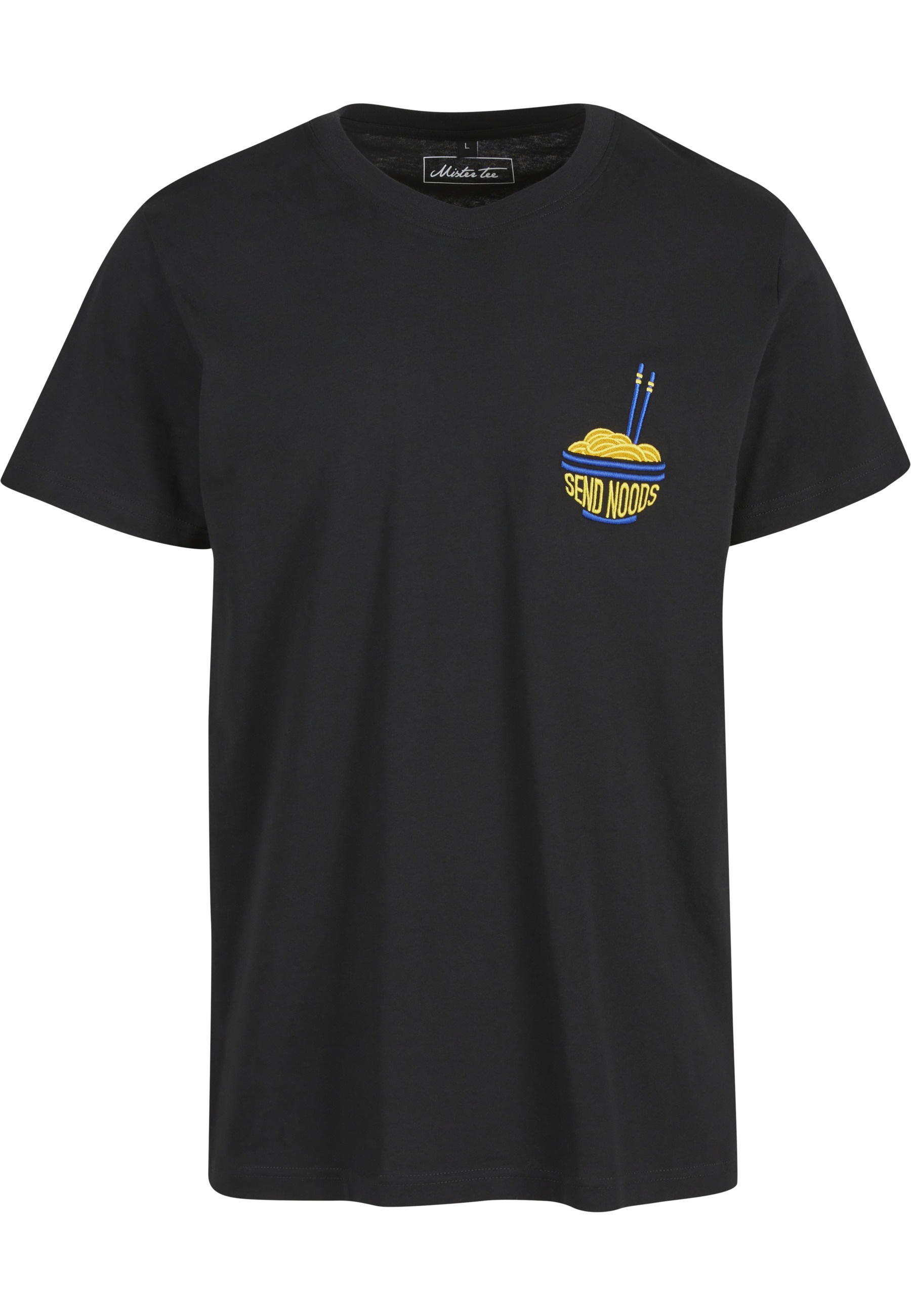 MisterTee T-Shirt "MisterTee Herren Send Noods Tee EMB" 1 Stk.
