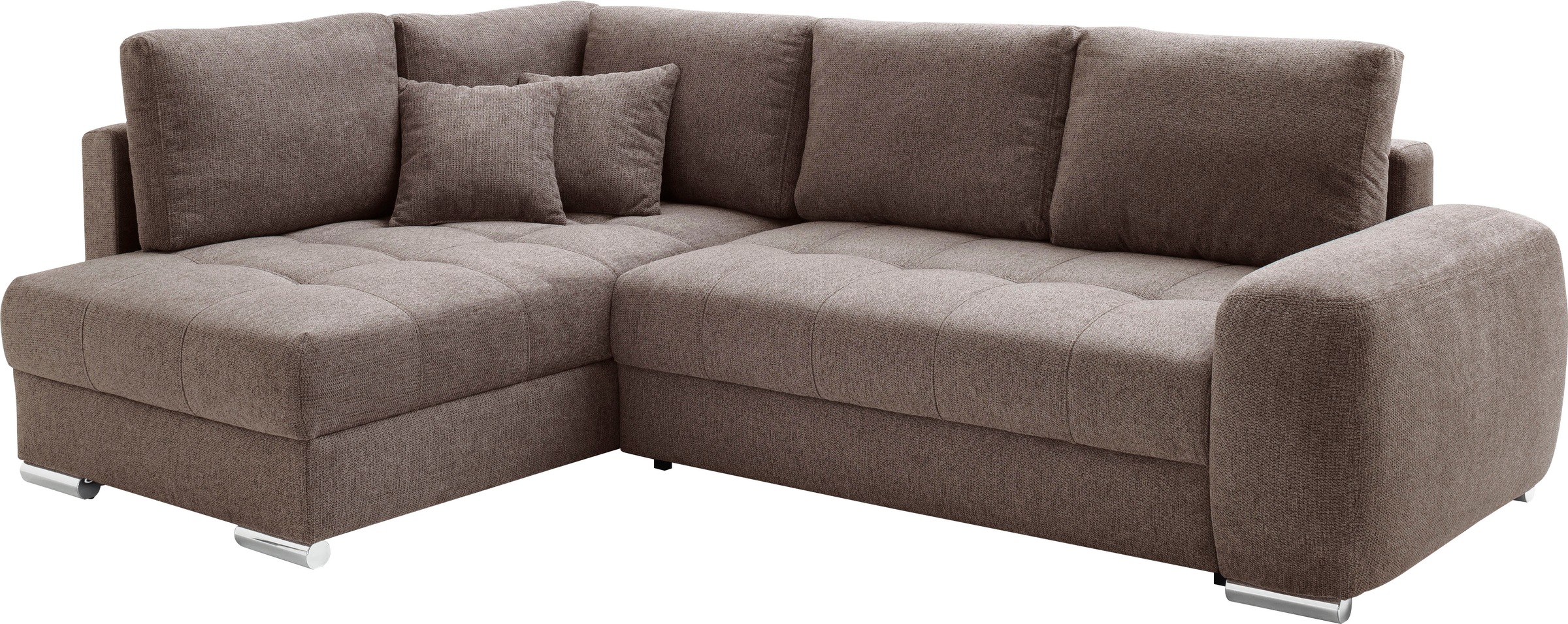 Thumbnail - Mr. Couch Ecksofa "Mykonos, L-Form, Dauerschläfer" Mit Boxpring-Taschenfederkern