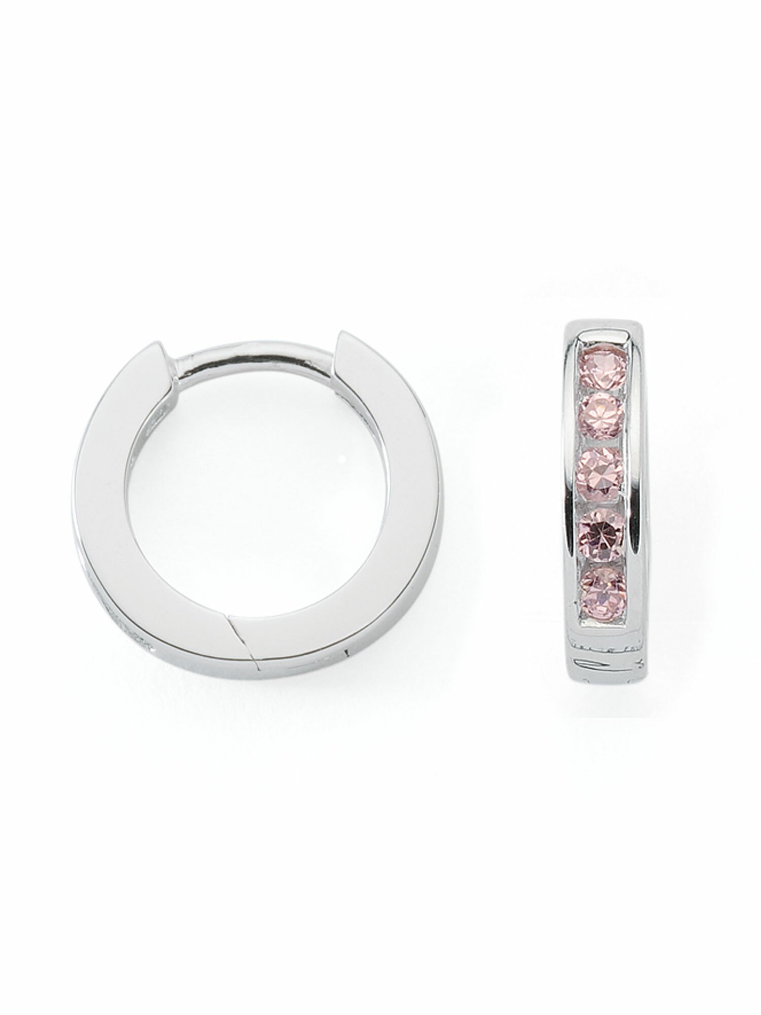 Adelia´s Paar Ohrhänger »925 Silber Ohrringe Creolen mit Zirkonia Ø 12,2 mm«,  mit Zirkonia Silberschmuck für Damen online bestellen | BAUR | Ohrhänger