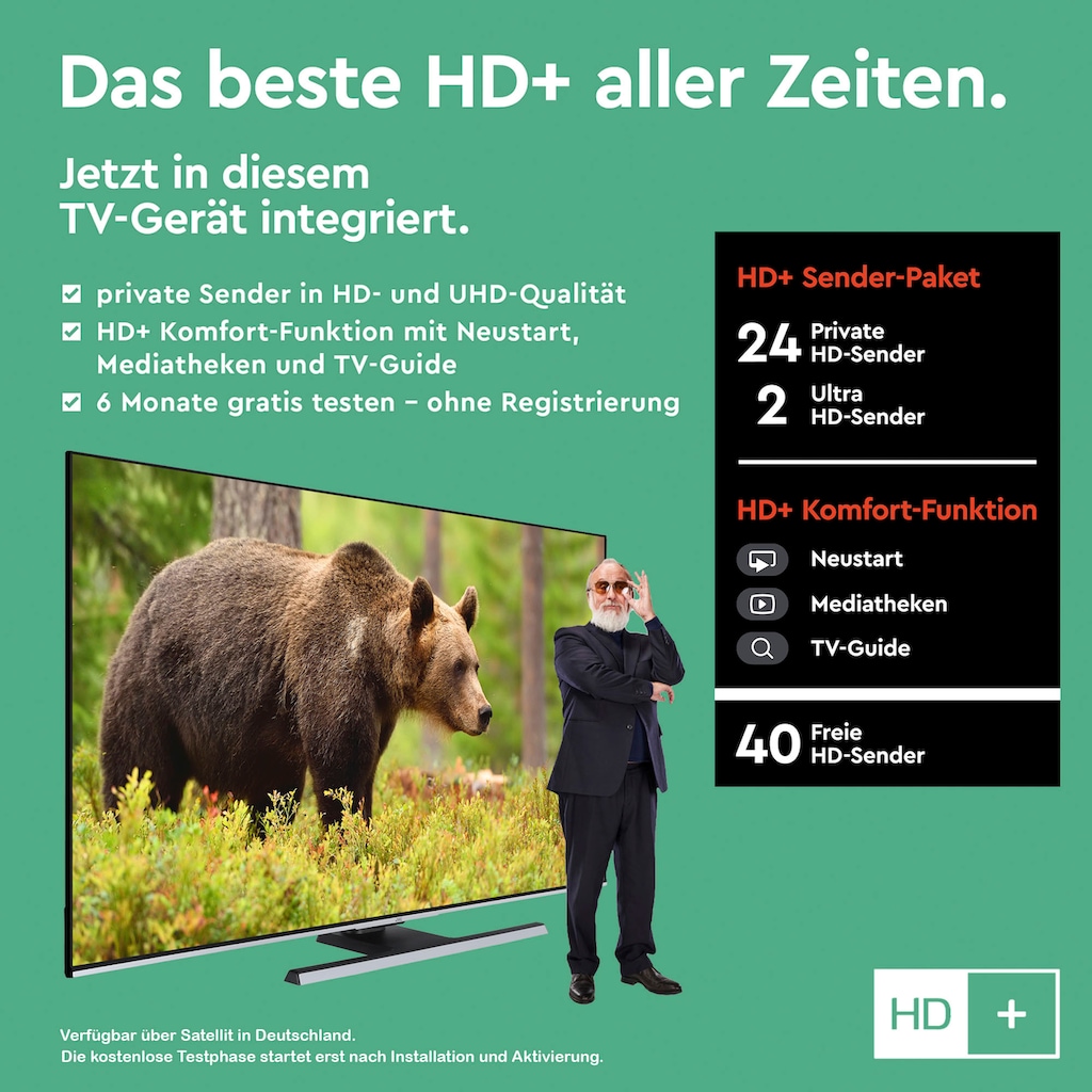 JVC LED-Fernseher »LT-43VU8155«, 108 cm/43 Zoll, 4K Ultra HD