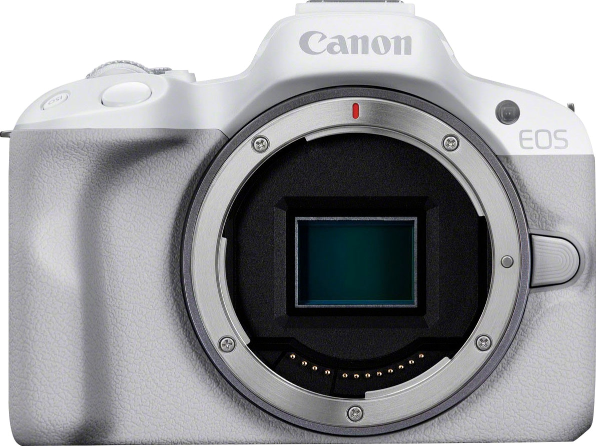 BAUR Systemkamera STM Canon F4.5-6.3 18-45mm 24,2 18-45mm Bluetooth-WLAN STM, RF-S »EOS F4.5-6.3 R50 MP, RF-S IS + IS | Kit«,