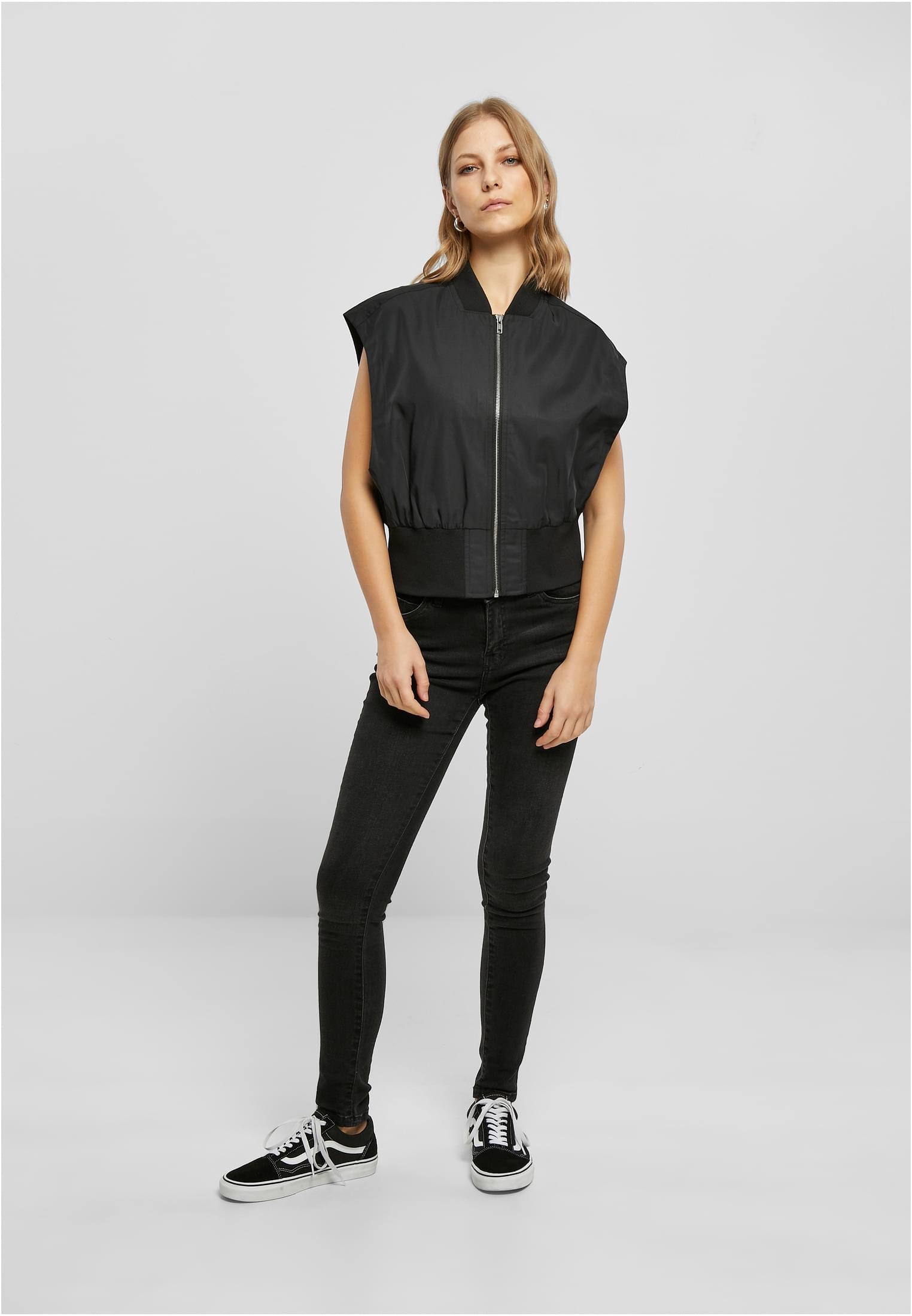 URBAN CLASSICS Vest«, »Damen Bomber | Short (1 Recycled Steppweste für Ladies BAUR tlg.) bestellen