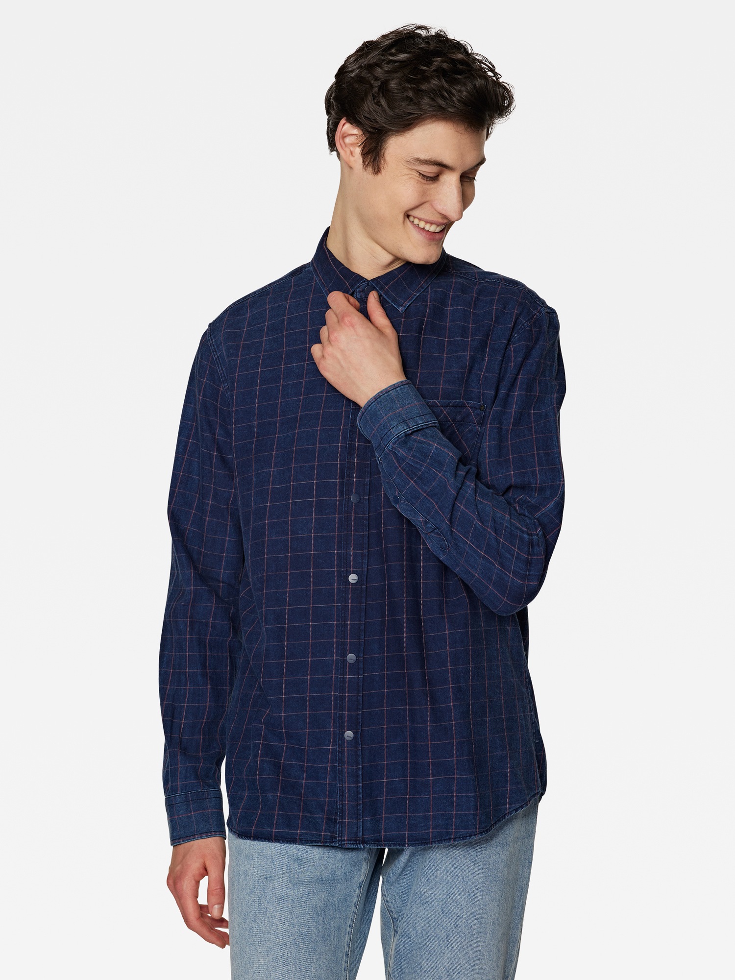 Mavi Langarmhemd »CHECK SHIRT«, Karohemd