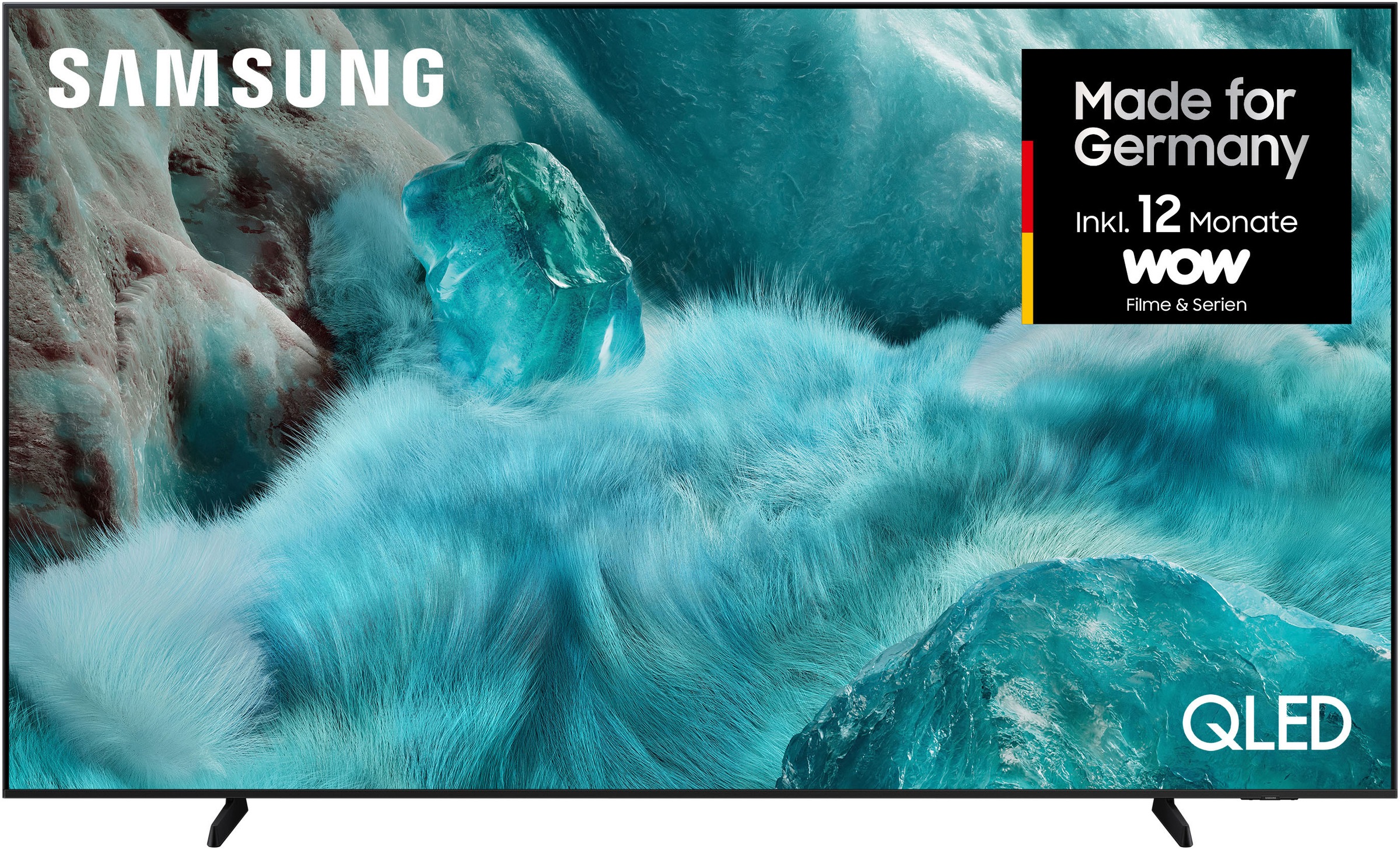 SAMSUNG QLED-Fernseher "GQ98Q7FAAU", 98 ′′schwarz, Fernseher