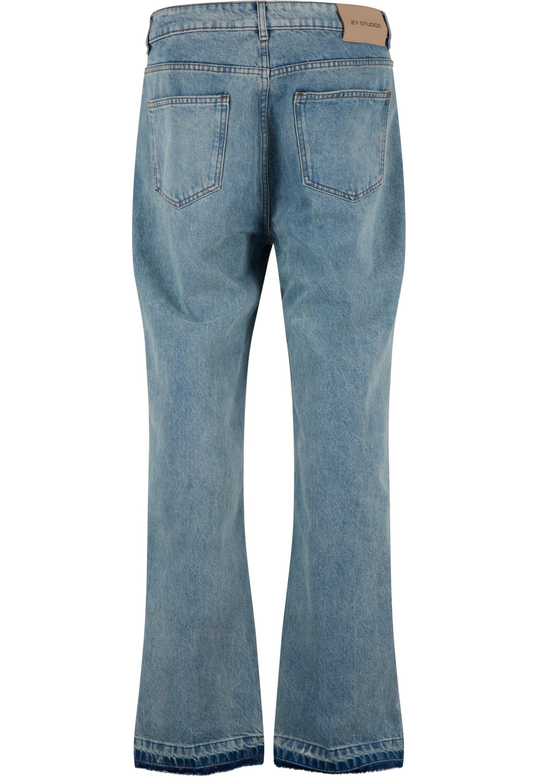 2Y Studios Bequeme Jeans »2Y Studios 2Y Firio Destroyed Straight Jeans«