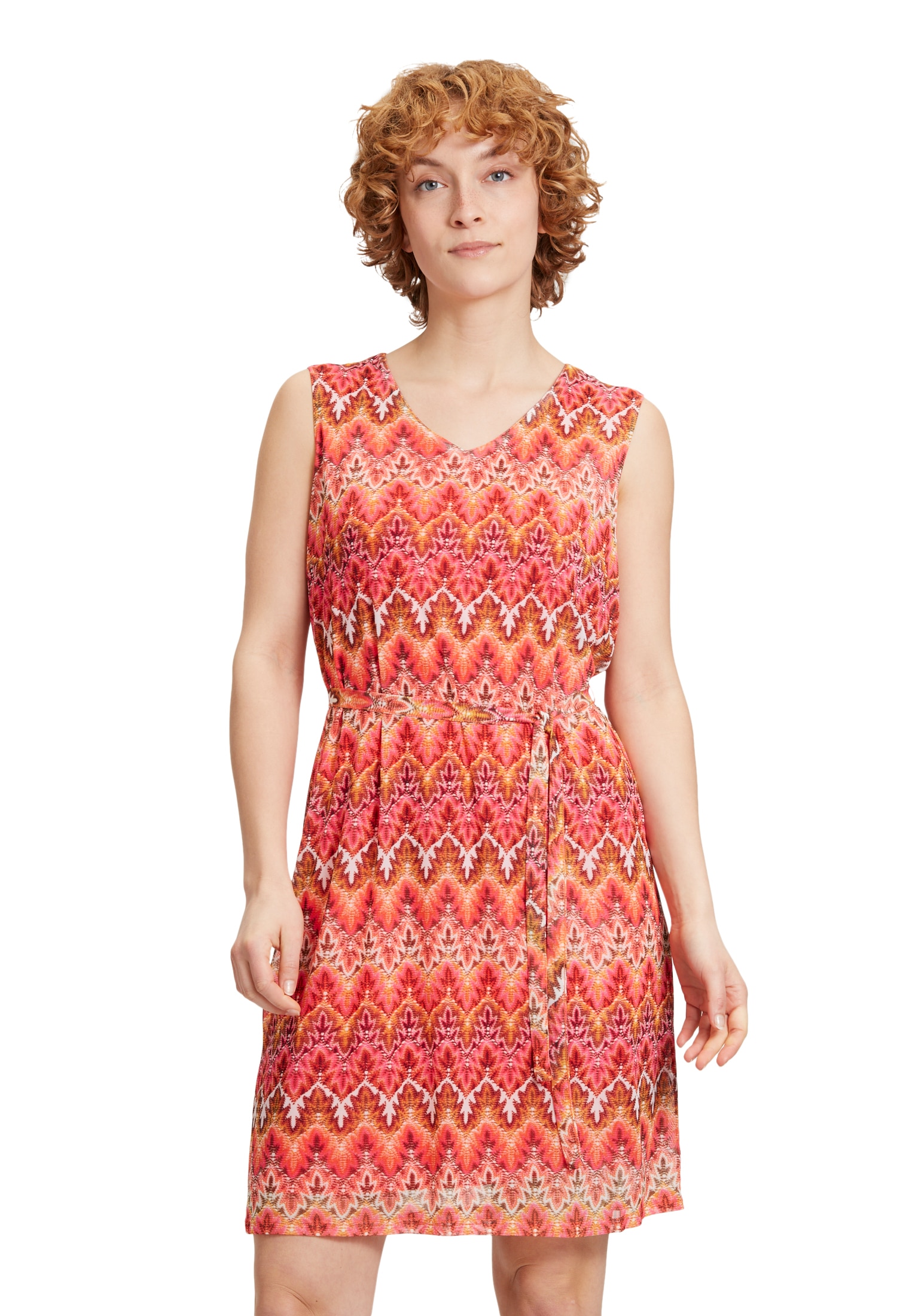 Cartoon Druckkleid "Damen Sommerkleid Casual-Kleid ohne Arm" Ohne Tasche Dr günstig online kaufen