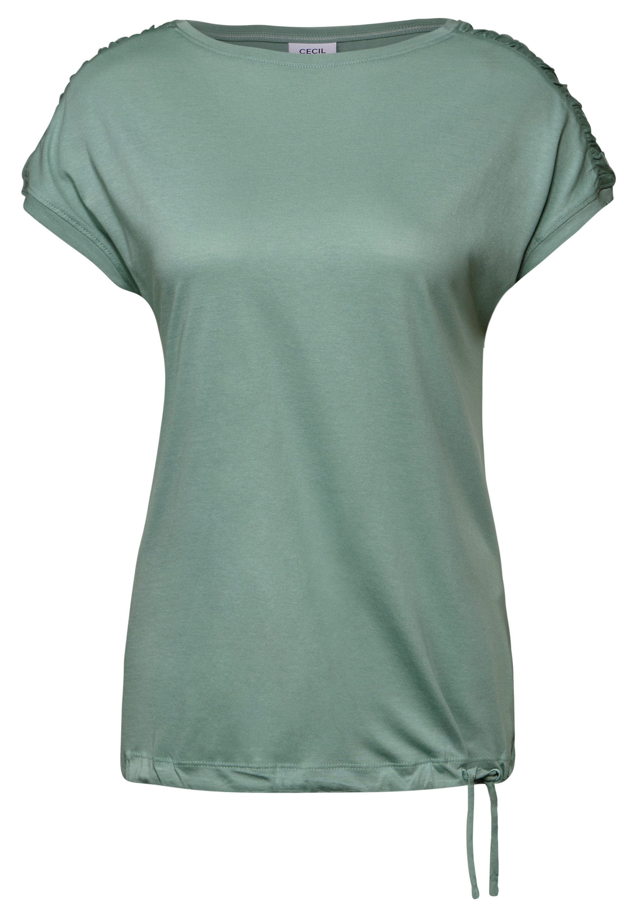 Cecil T-Shirt, mit Tunnelzug am Saum