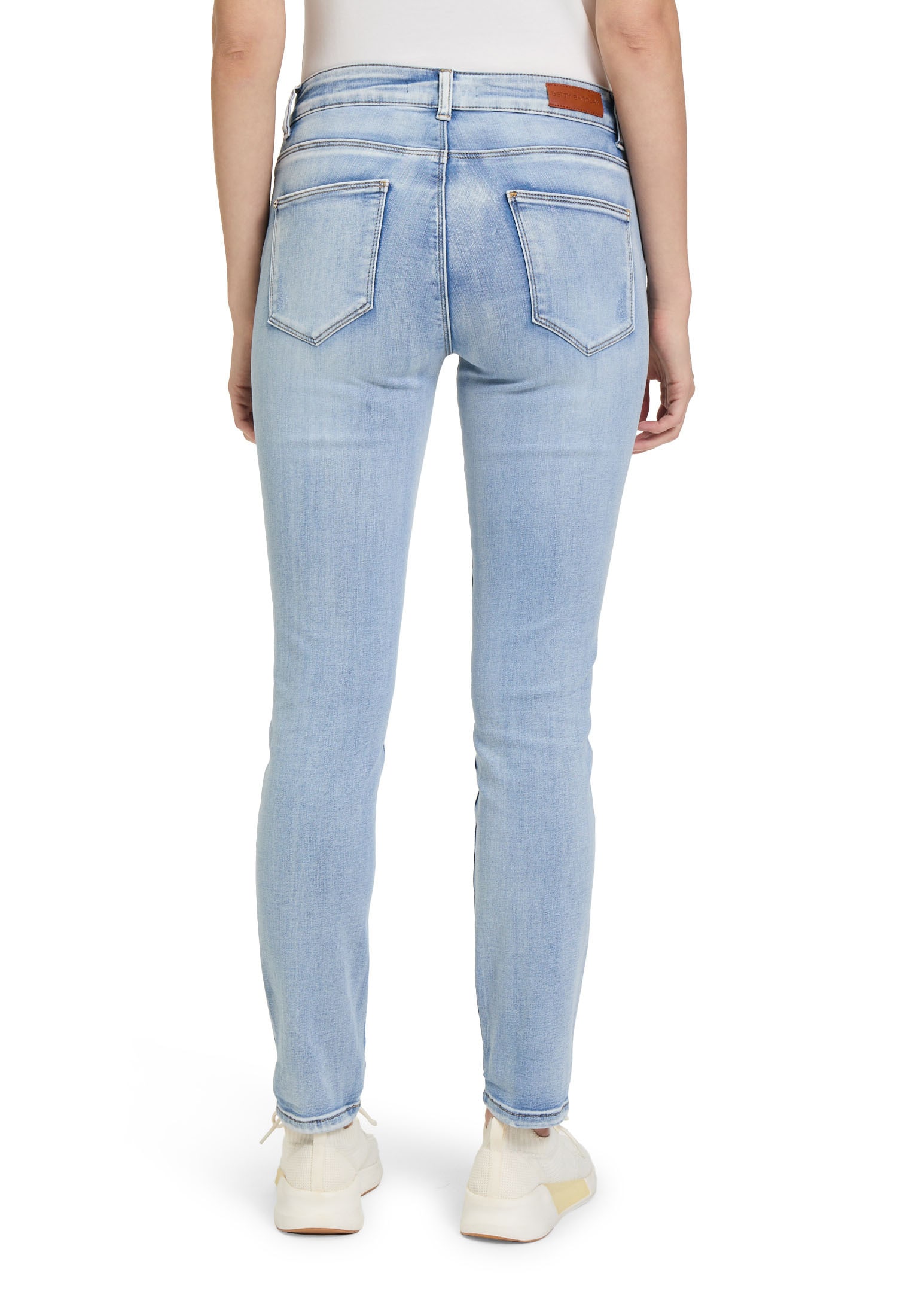 Betty Barclay Slim-fit-Jeans »Betty Barclay Damen Basic-Jeans mit Waschung«