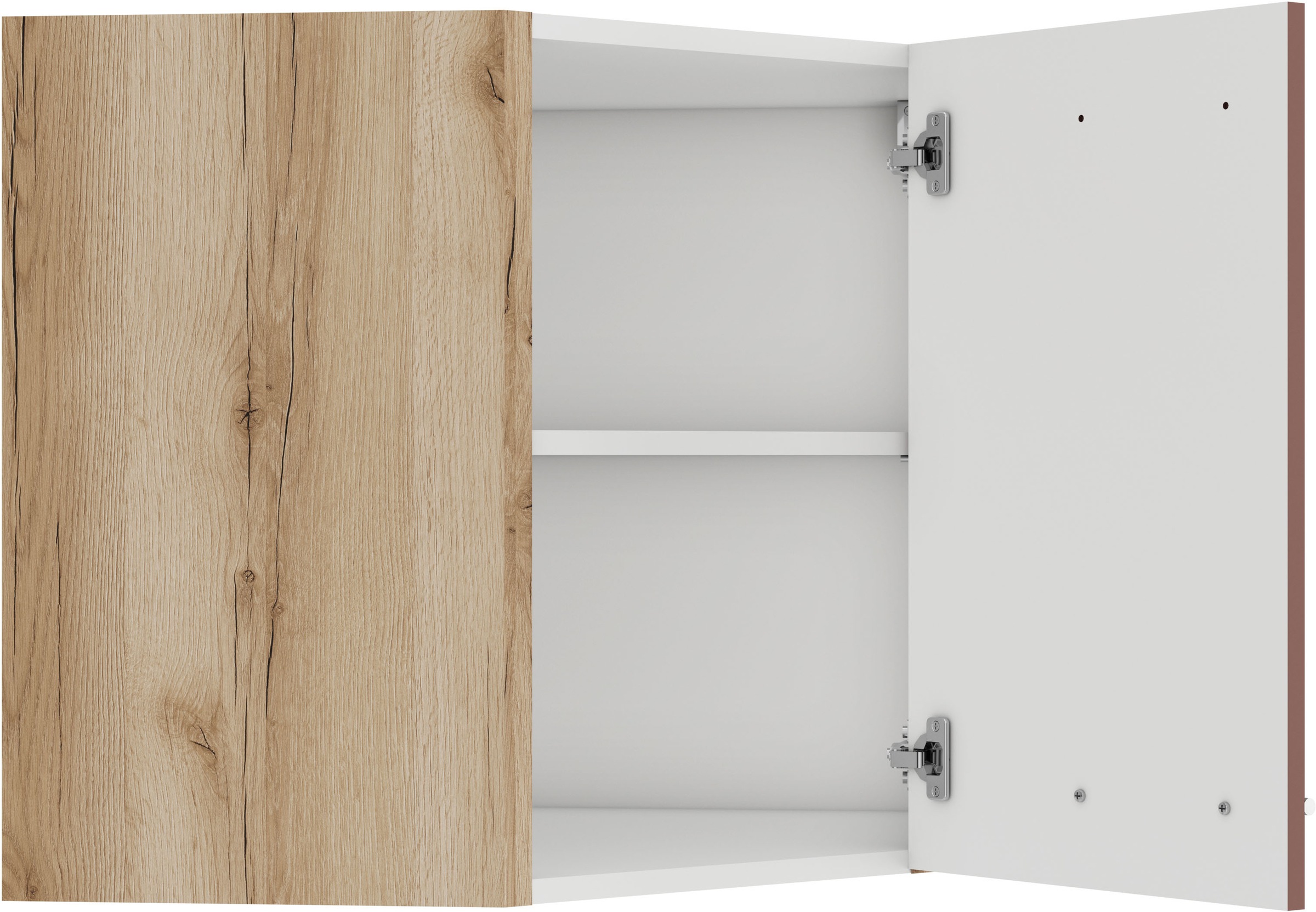 OPTIFIT Eckhängeschrank »Bella«, Breite 60 x 60 cm, Türanschlag wechselbar