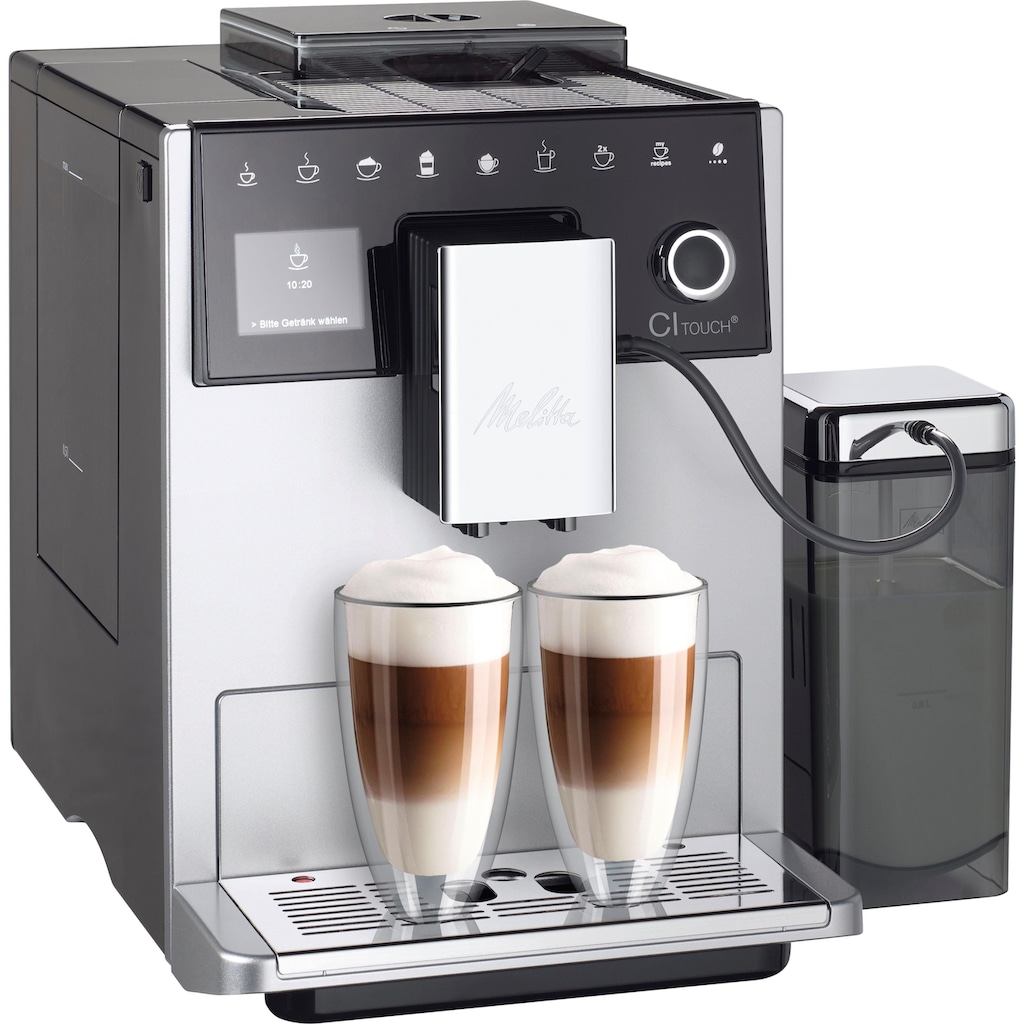 Melitta Kaffeevollautomat »CI Touch® F630-101, silber«