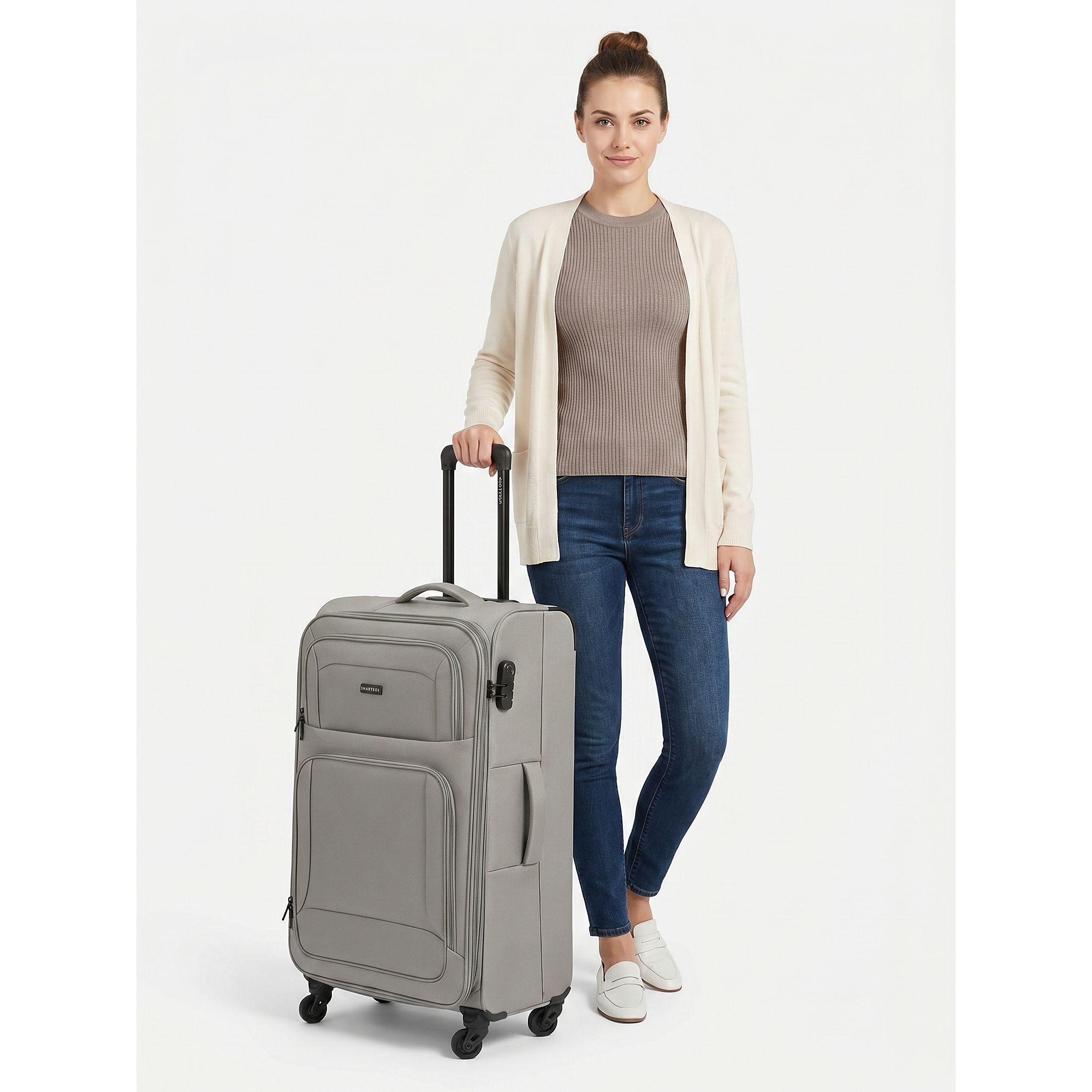 Smartbox Trolley »Edition 04 4 Rollen Trolley 78 cm mit Dehnfalte« 100 l