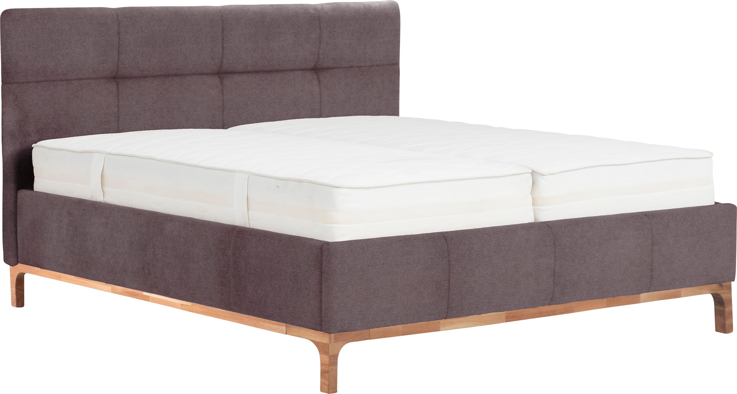 Home affaire Polsterbett "Noan" Bettkasten, Lattenrahmen mit Gasdruckfedern günstig online kaufen