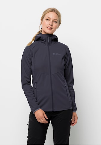 Softshelljacke »GO HIKE SOFTSHELL W«, mit Kapuze