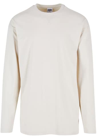 URBAN CLASSICS Longsleeve »Herren Oversized Open Edge...