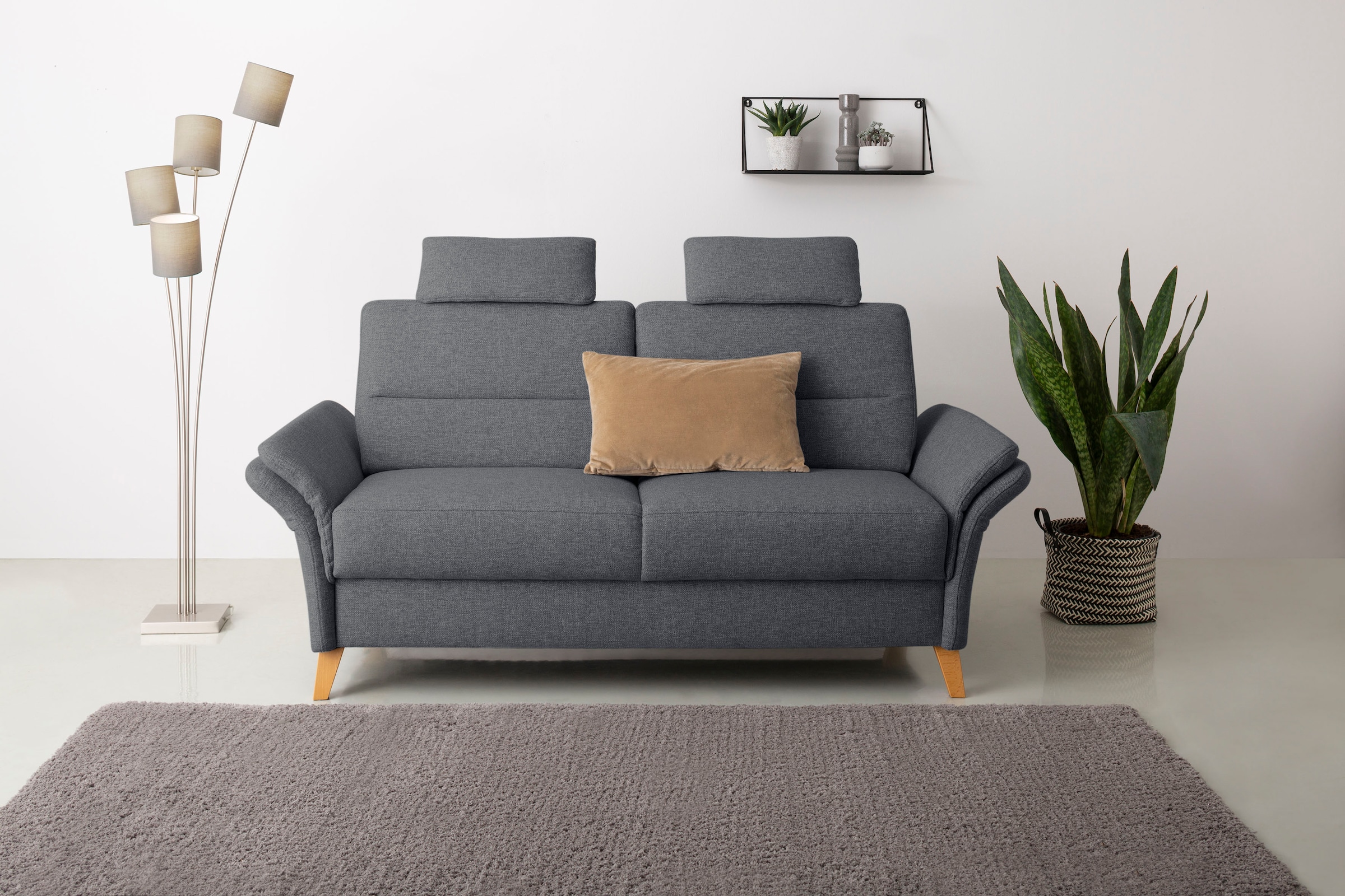 OTTO home 3-Sitzer "Westerland" Federkern-Polsterung. wahlweise mit Armlehnfunktion