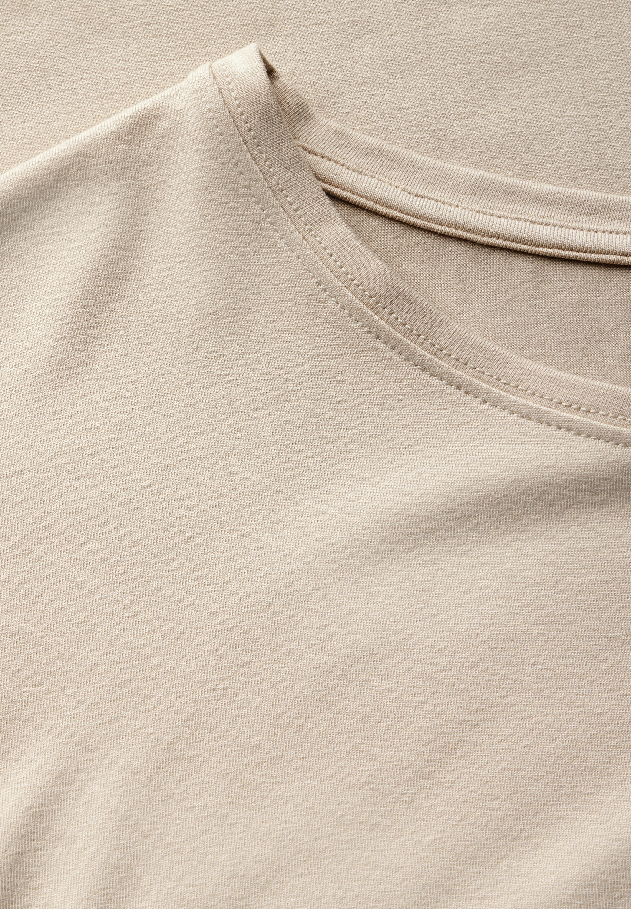 STREET ONE T-Shirt, mit U-Boot-Ausschnitt
