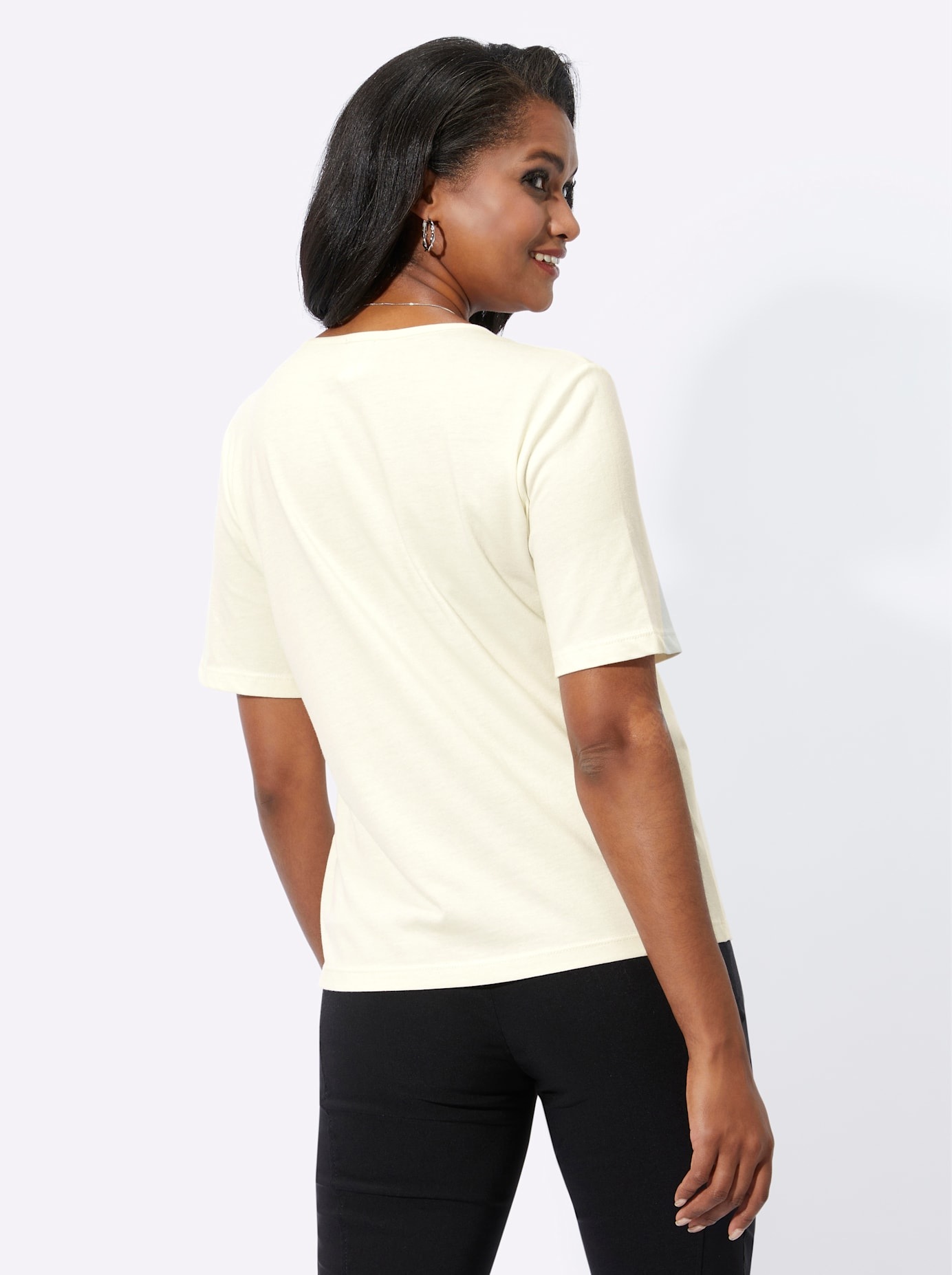 Lady Kurzarmshirt »Kurzarm-Shirt«, (1 tlg.)