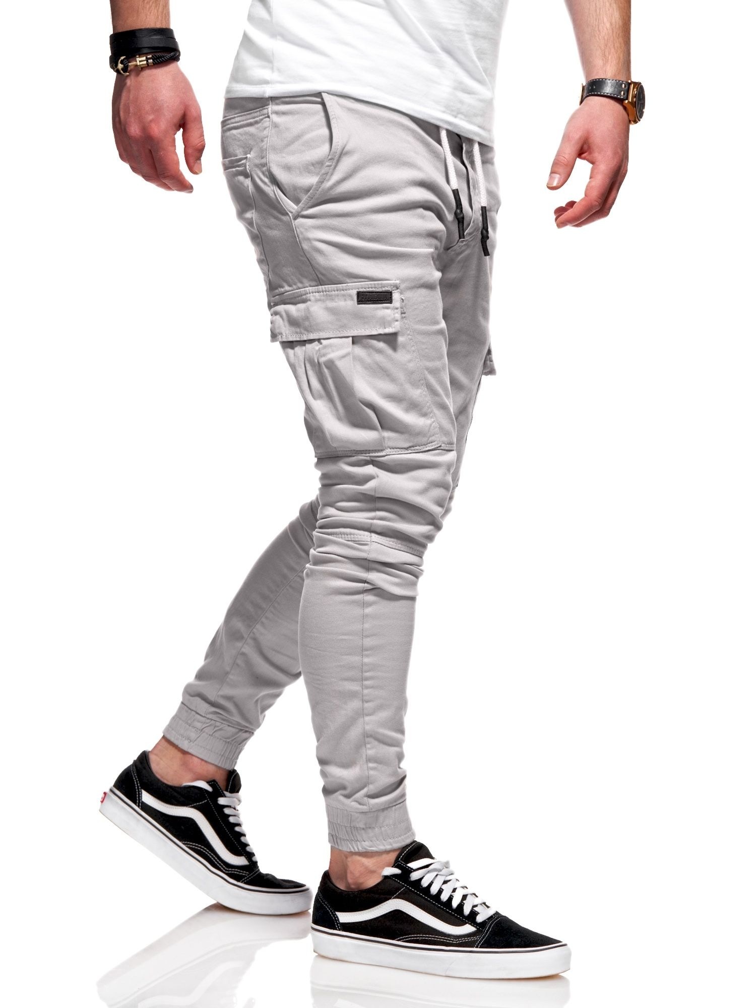behype Cargohose »LANE«, mit elastischem Bund