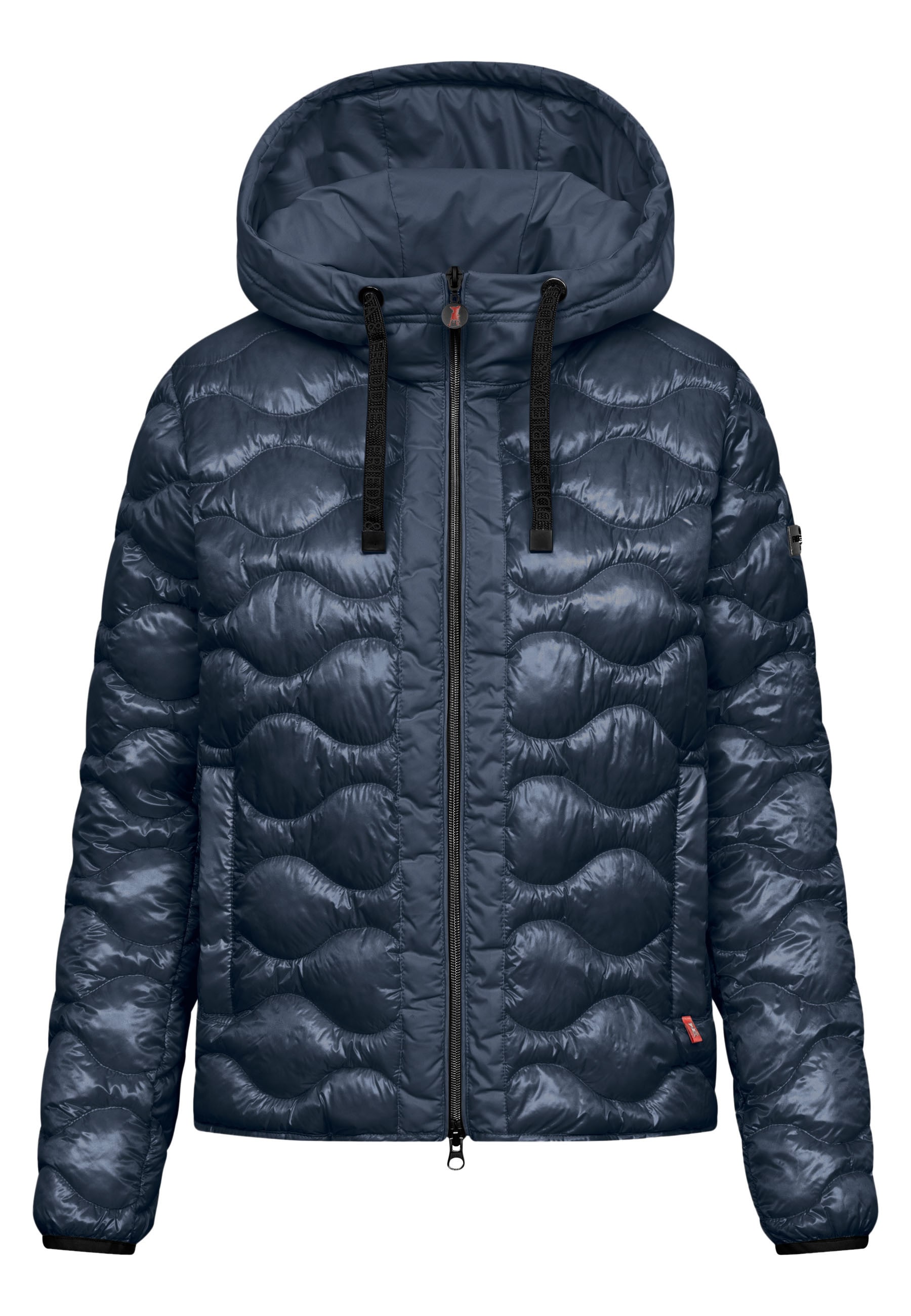 Frieda & Freddies Winterjacke »Frieda & Freddies Steppjacke mit Wellensteppung und Materialmix«