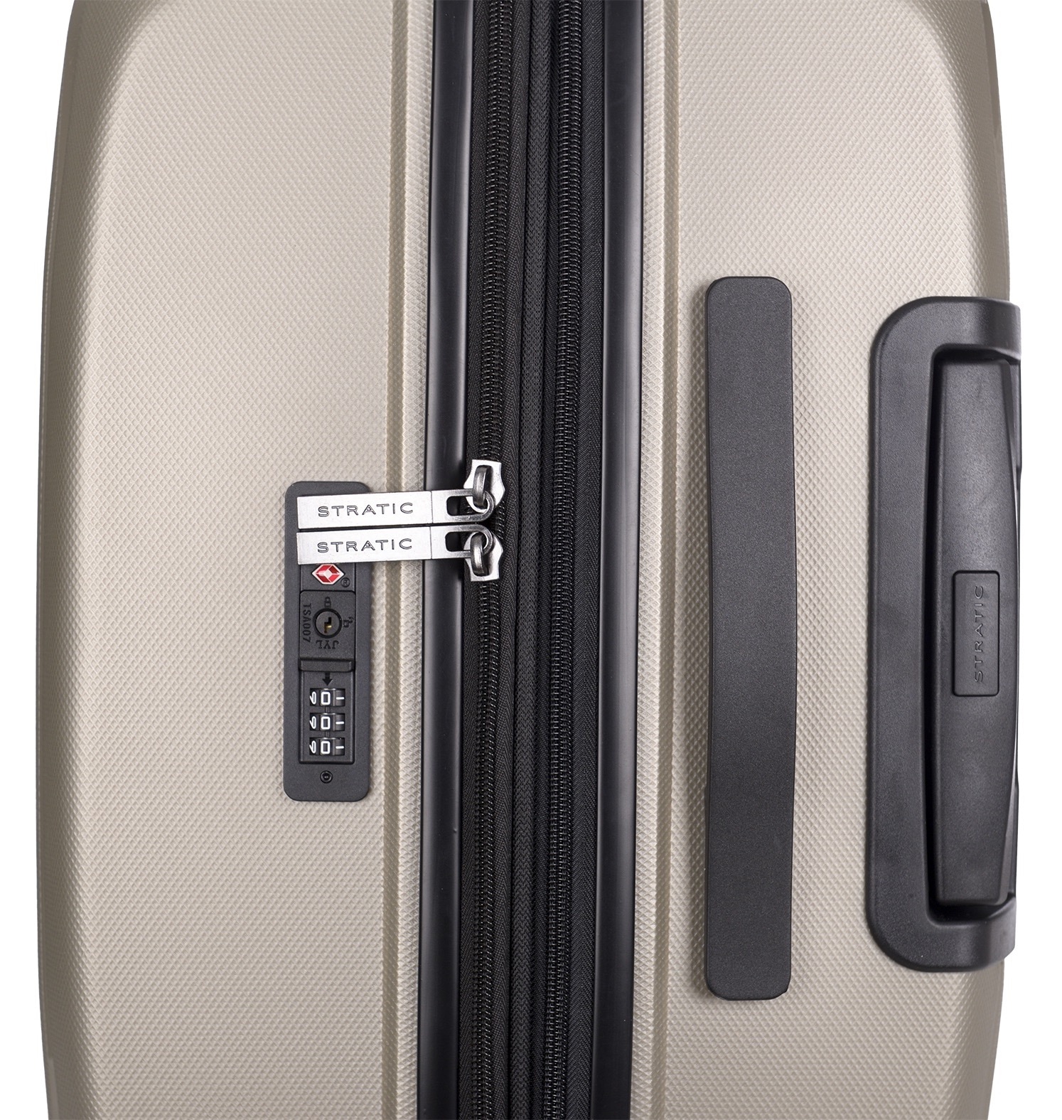 Stratic Trolley »BRIGHT+ Koffer L«, (1 St.), 4 Rollen, Hartschalenkoffer Trolley TSA-Zahlenschloss STRATIC CONNECT NFC-Chip