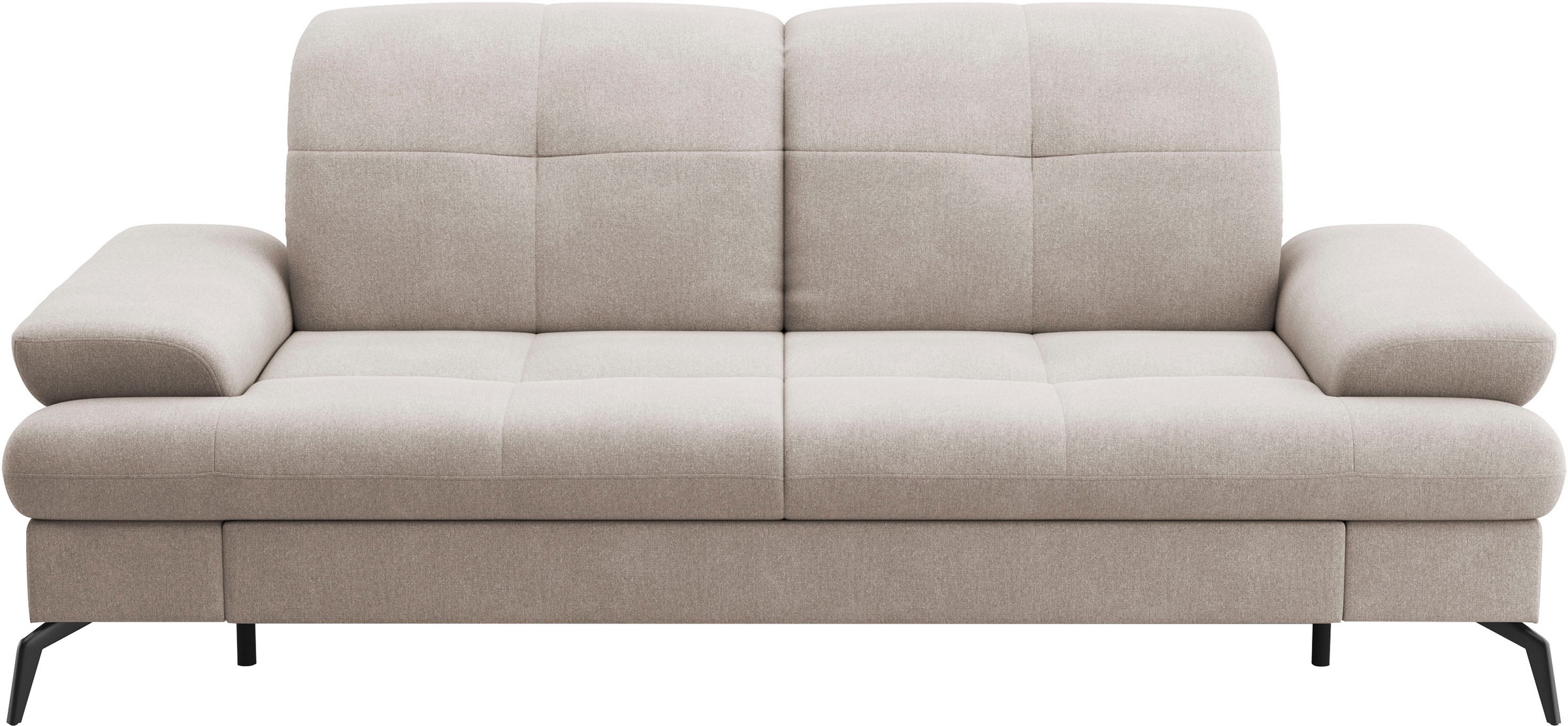 sit&more 2,5-Sitzer »Amica, inkl. Sitztiefenverstellung und Armteilverstellung«, wahlweise mit Kopfteilverstellung und Bettfunktion