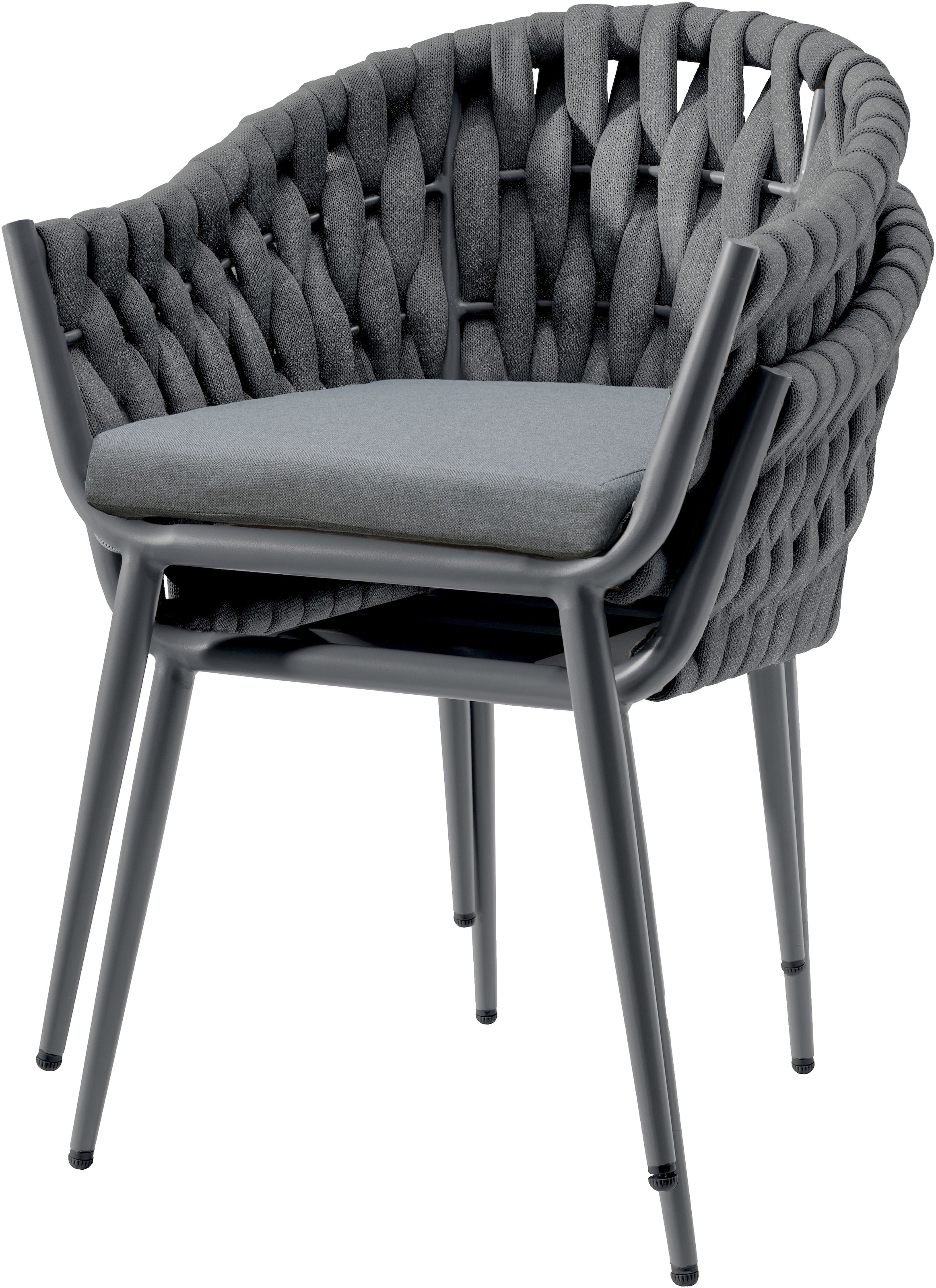 Destiny Garten-Essgruppe »MOLINO SAN MARINO Essgruppe 4 Se + Tisch RE 180x90cm holzf.« Set, 