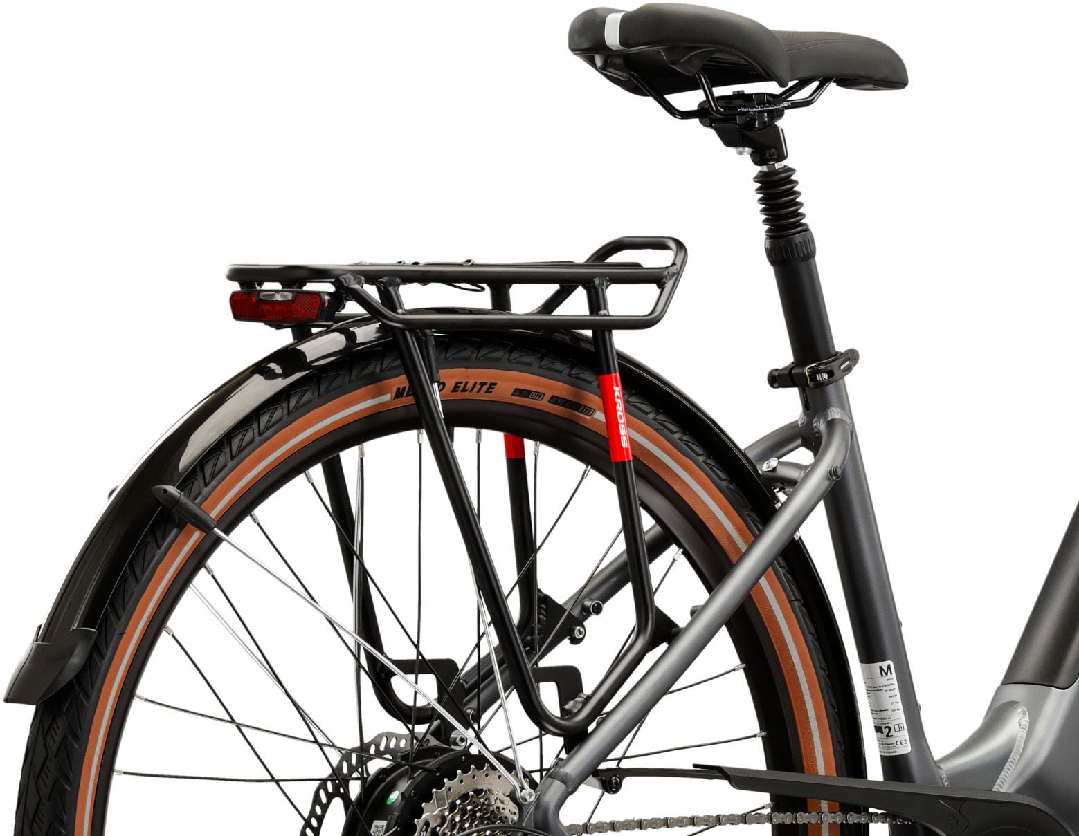 Kross E-Bike »E-Trekkingbike Damen Trans Hybrid 1.0 28" grau 8 Gänge«, 8 Gang, Shimano, ACERA M3020, Heckmotor 250 W