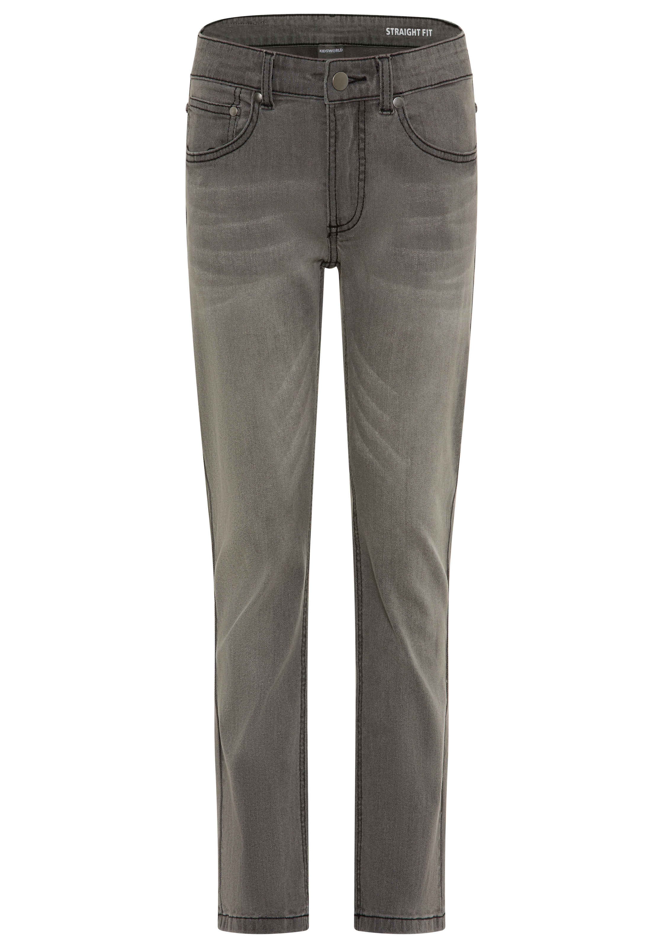 KIDSWORLD Straight-Jeans »Gerade Stretchjeans«, Stretchjeans in authentischer Waschung