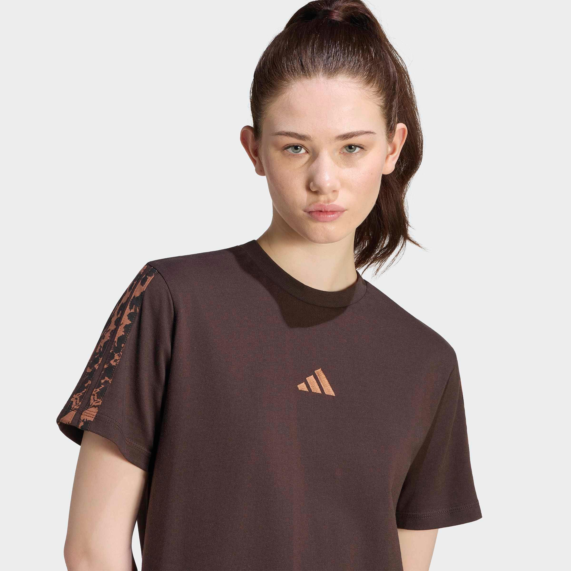 adidas Sportswear T-Shirt »W AOP 3S SJ TEE« sportlicher Stil