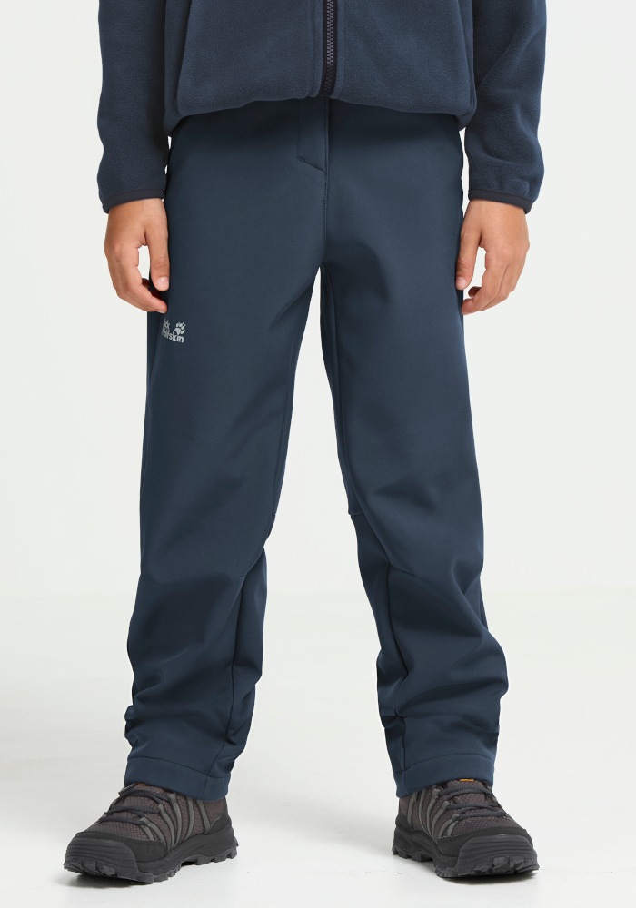 Jack Wolfskin Outdoorhose "FOURWINDS PANTS K" Kinderhose, wind- und wasserabweisend, atmungsaktiv