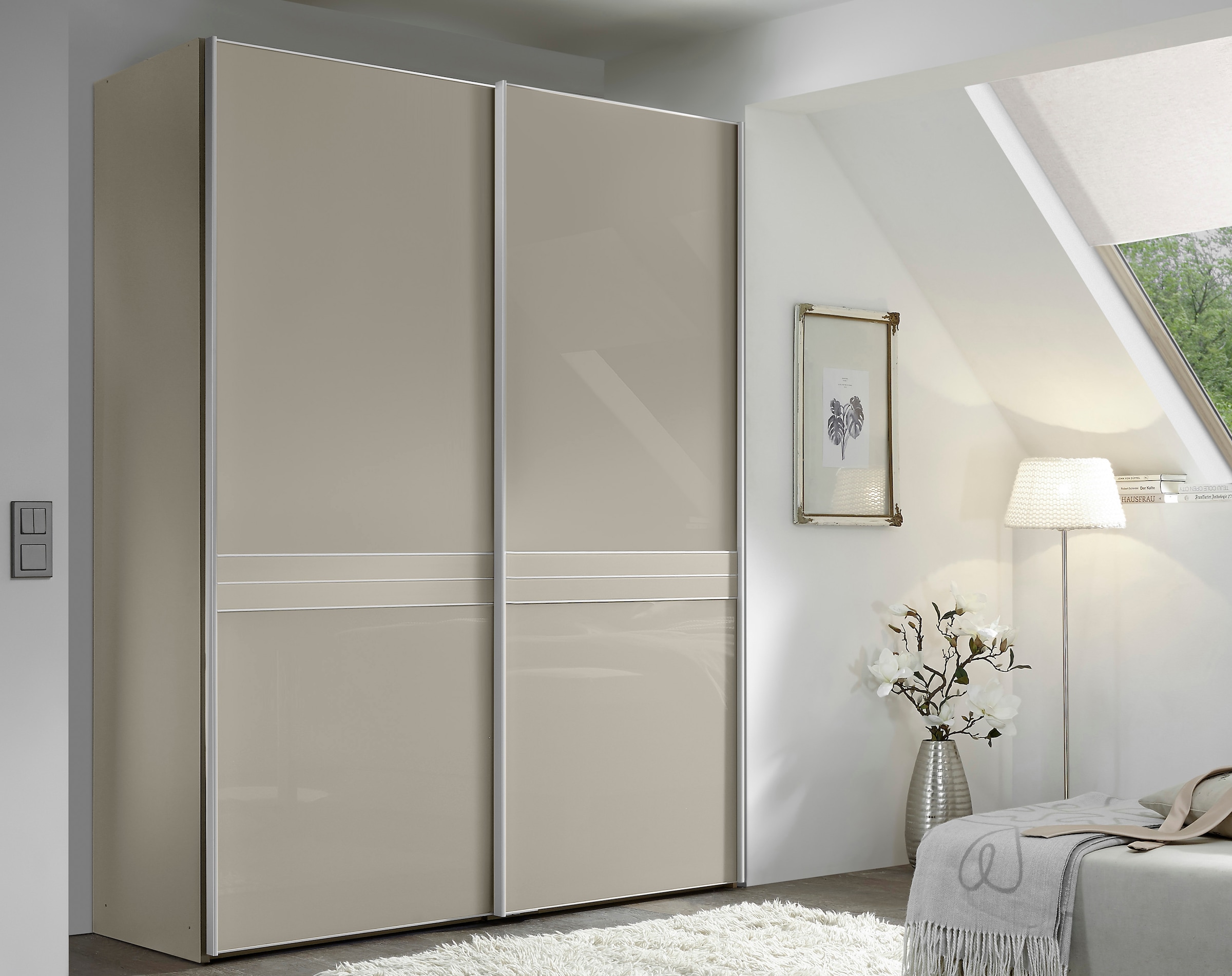 STAUD Schwebetürenschrank »Sinfonie Plus, edles Design in hochwertiger Qualität, Made in Germany«, In vier verschiedenen Ausstattungsvarianten