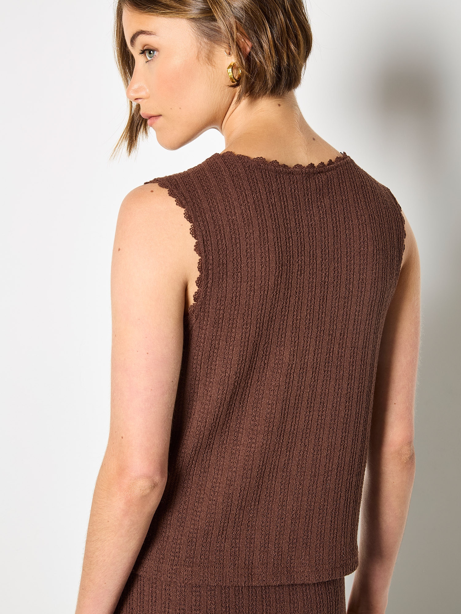 Apricot Stricktop »Top« mit Bindeband
