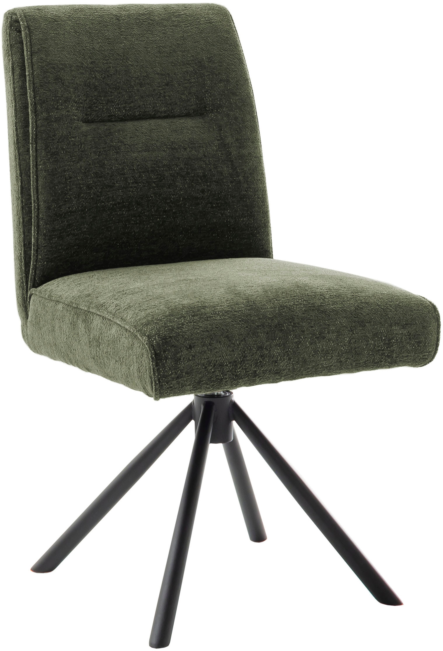 MCA furniture 4-Fußstuhl »DELANE Esszimmerstuhl (2er Set) - Stuhl« (Set) 2 Stk.Taschenfederkern, Lehnenkippfunktion, beweglicher Rücken, 360° drehbar