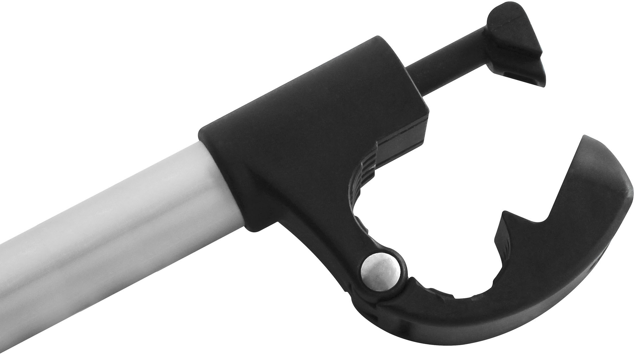 EUFAB Fahrradträger-Rahmenhalter "Strap-Rahmenhalter lang Ø 25+30mm", 2 Stk., schwarz, Befestigungen