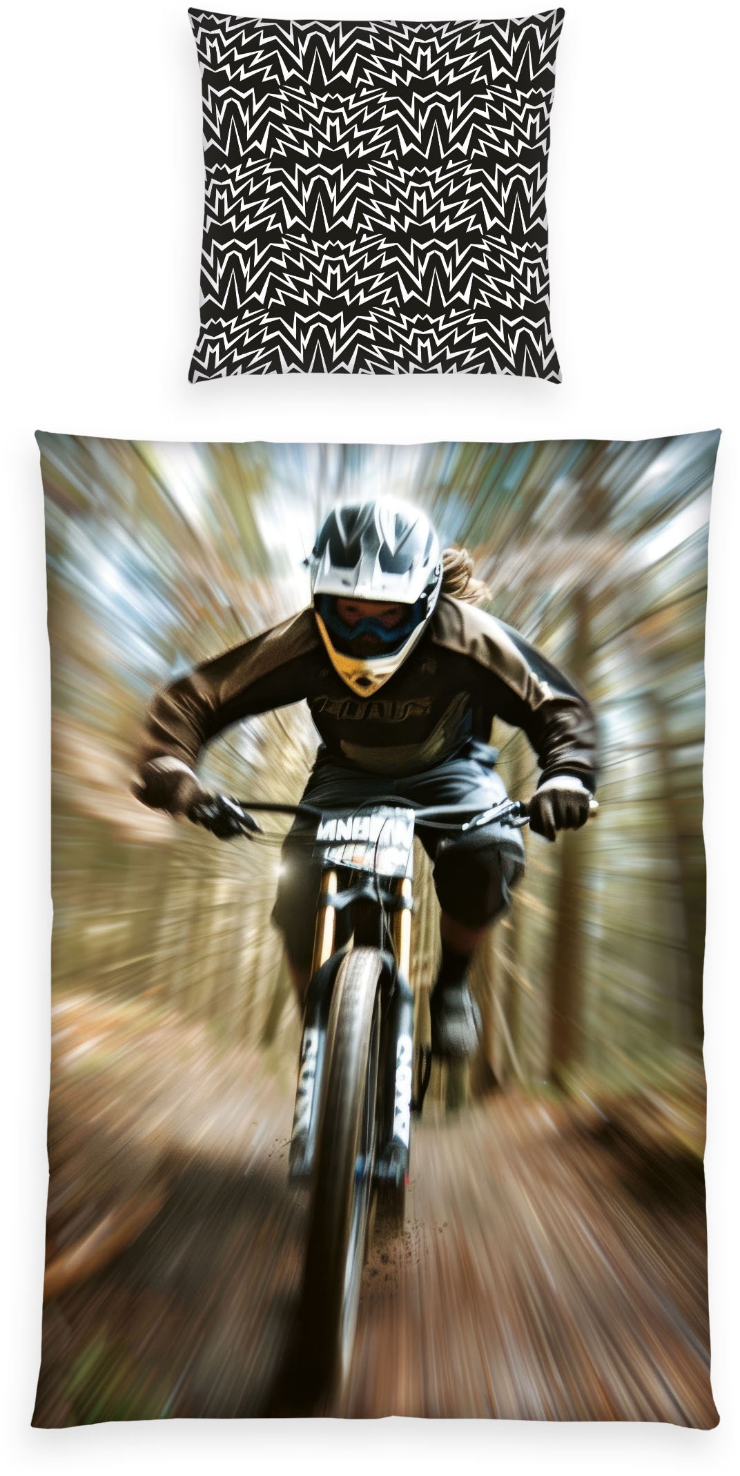 Herding Young Collection Wendebettwäsche "Young Collection Mountainbike" 2 günstig online kaufen