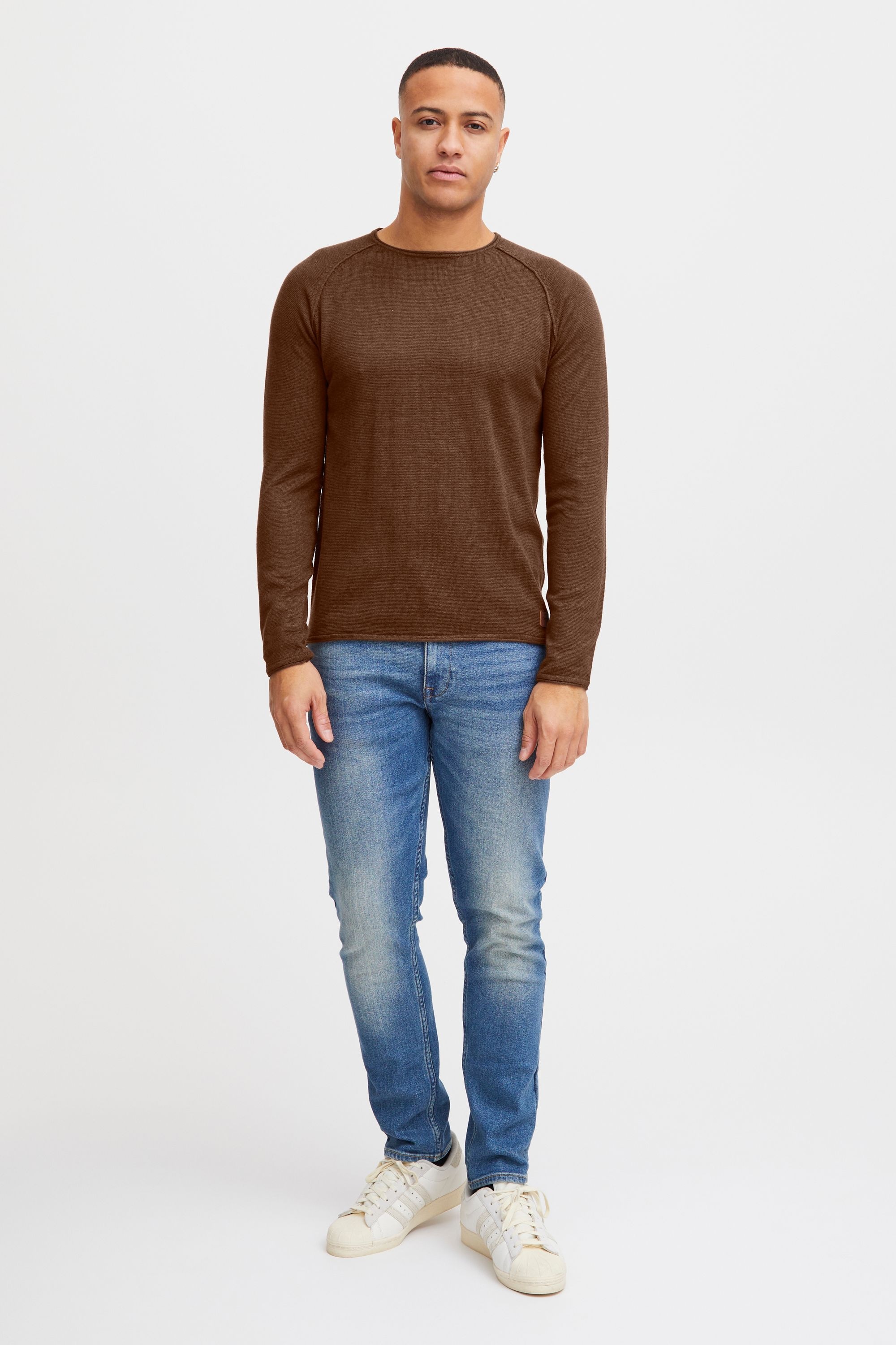 Thumbnail - Blend Strickpullover "BHJohn" Strickpullover mit aufgerollten Säumen