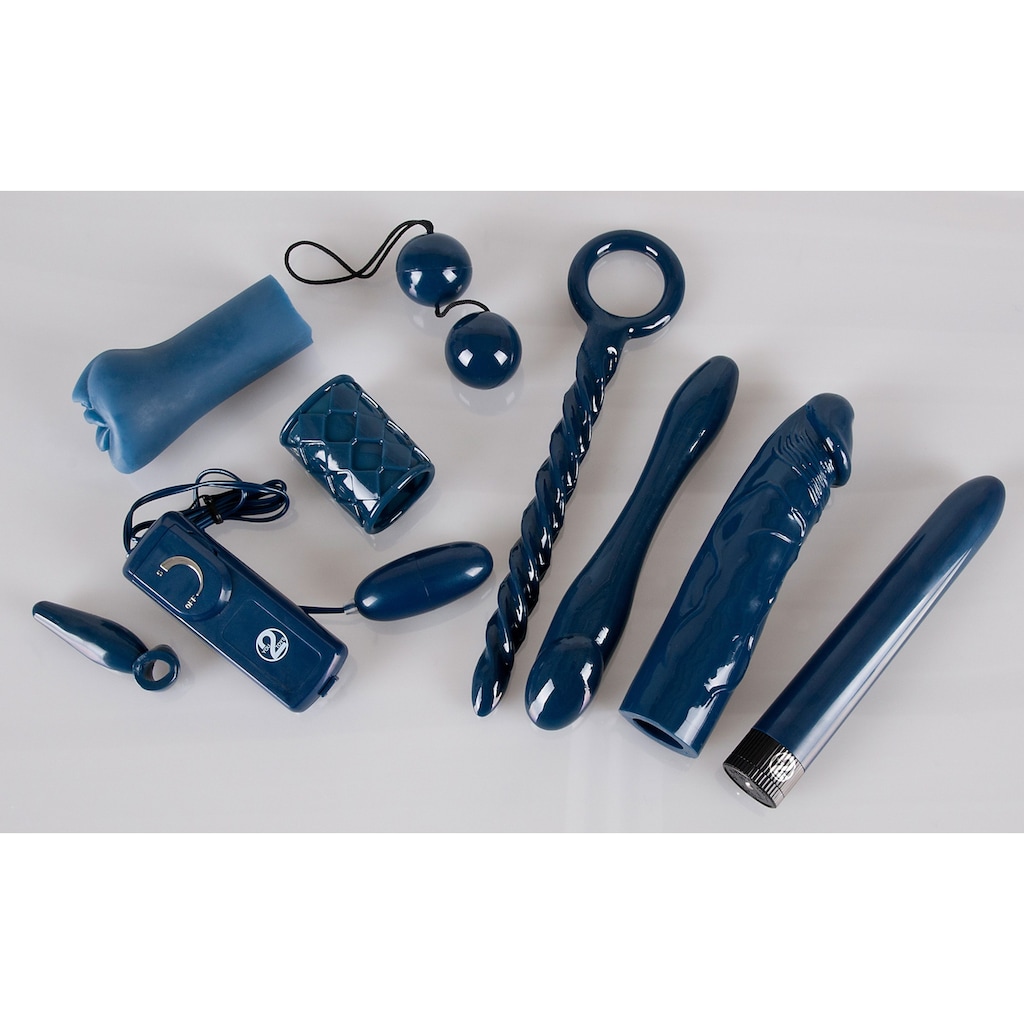 You2Toys Erotik-Toy-Set »Midnight Blue«, (9 tlg.)