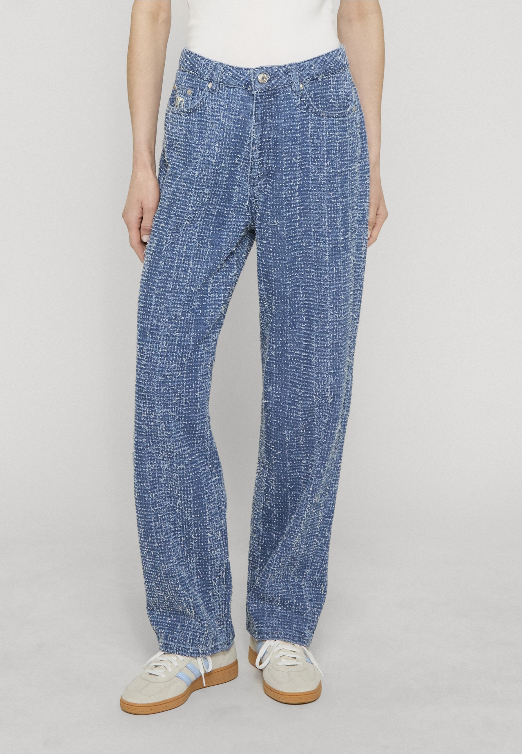 Karl Kani Straight-Jeans »Karl Kani Signature Distressed Jeans«