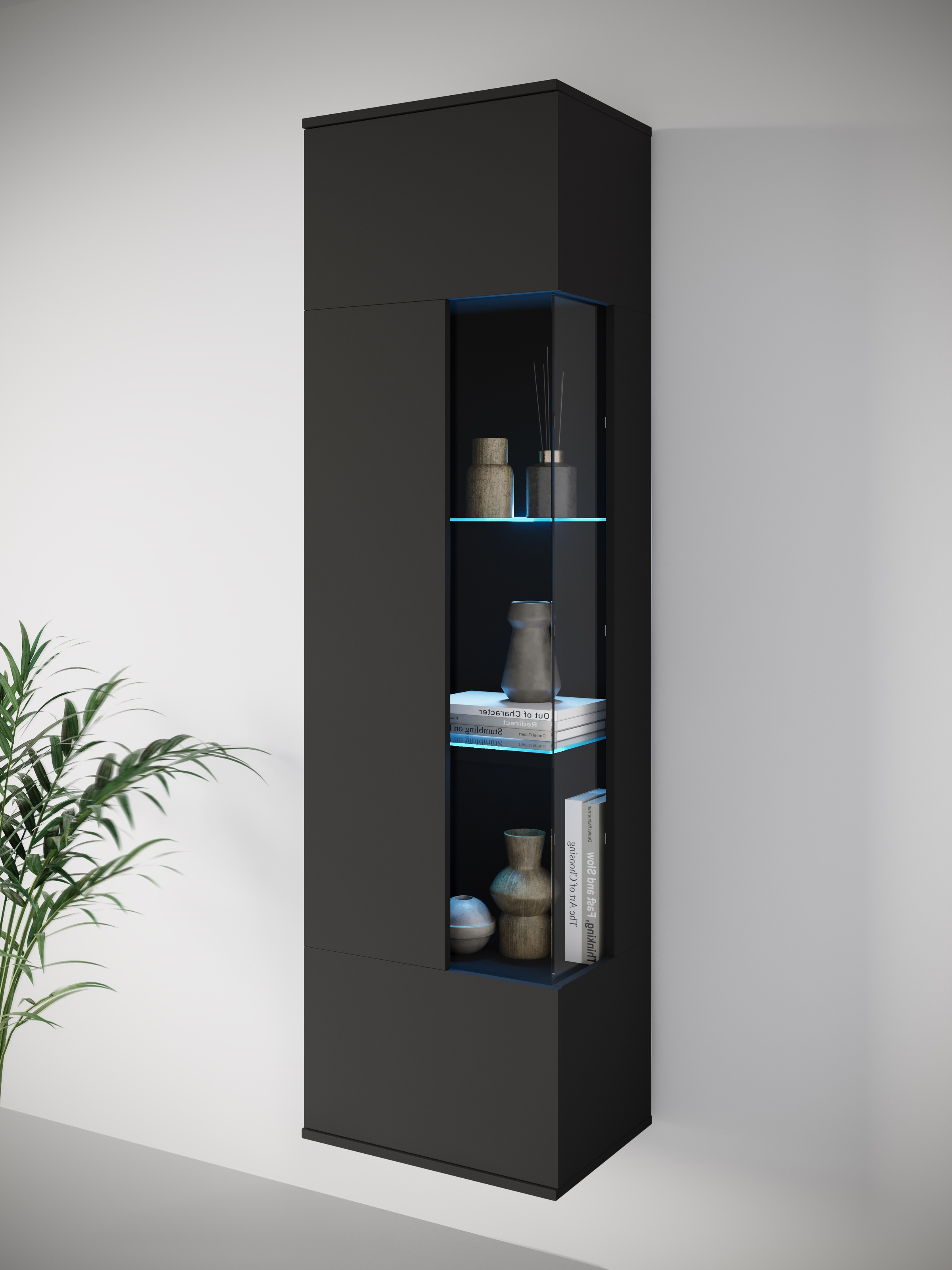 INOSIGN Vitrine "Kenia, stehend und hängend, Türanschlag wechselbar" 1 Stk. günstig online kaufen