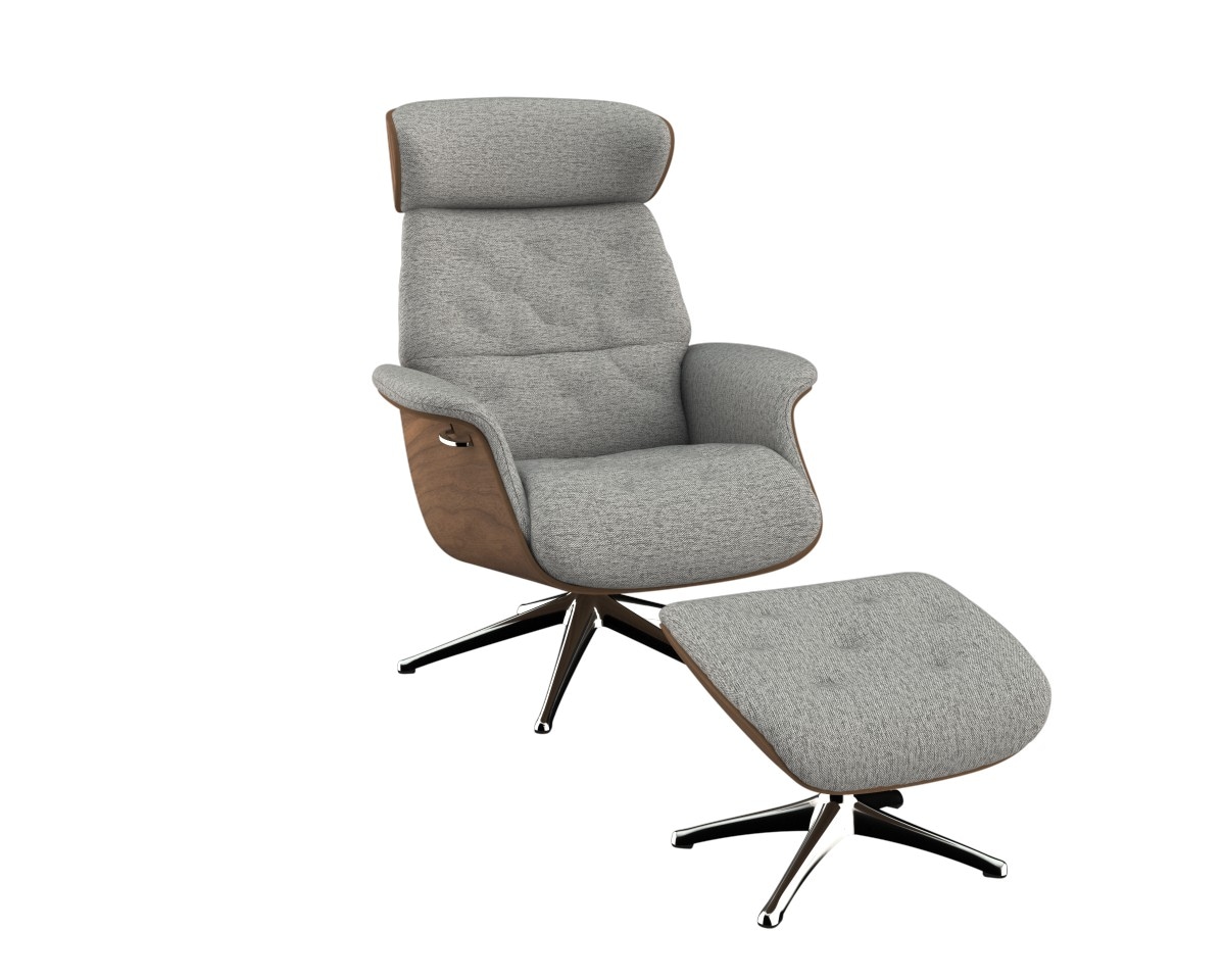 FLEXLUX Relaxsessel "Volden Fernsehsessel, verstellbarer Rücken- & Kopfstüt günstig online kaufen