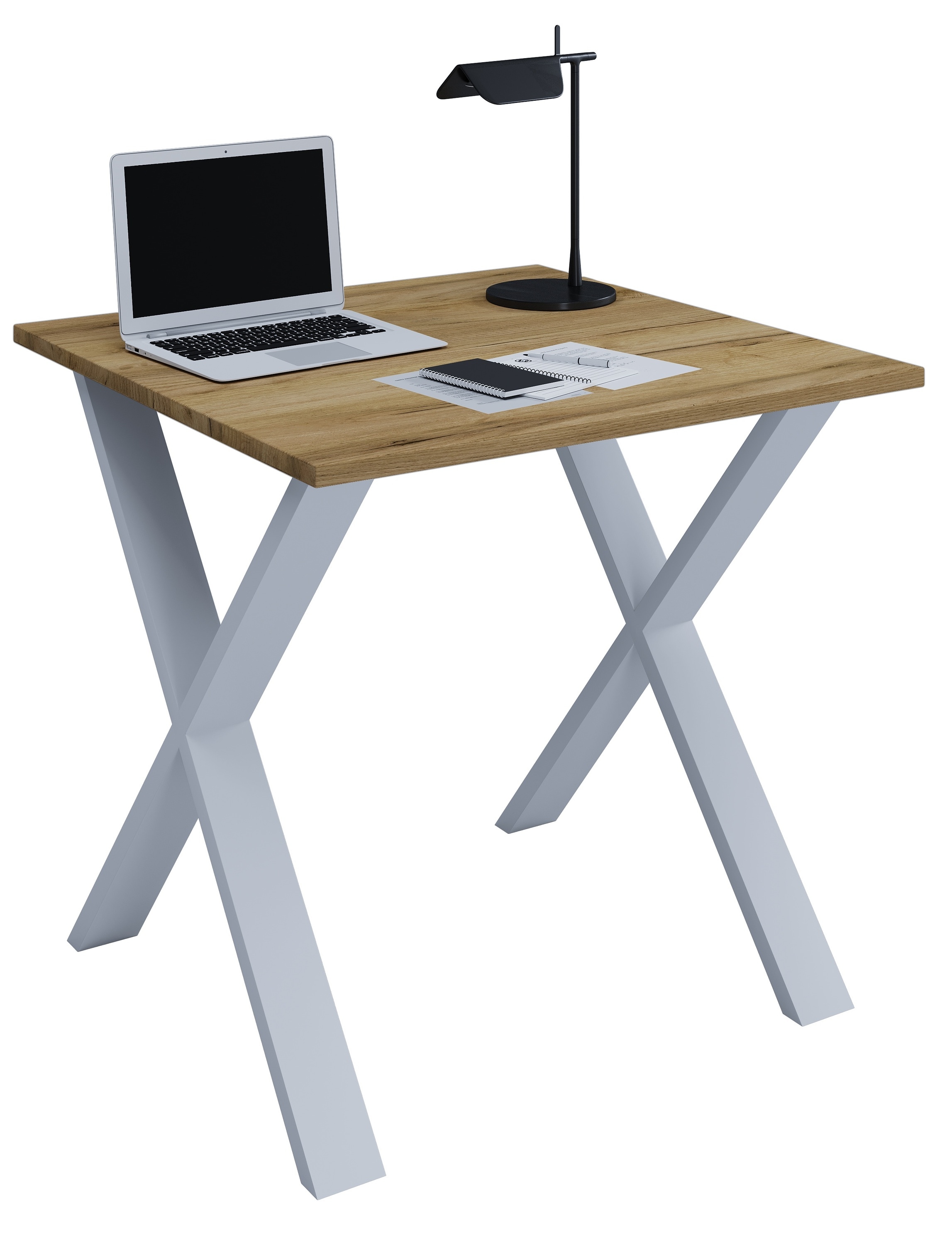 VCM Schreibtisch »Schreibtisch Bürotisch Computertisch 80x50 Lona X« 1 Stk. tlg.