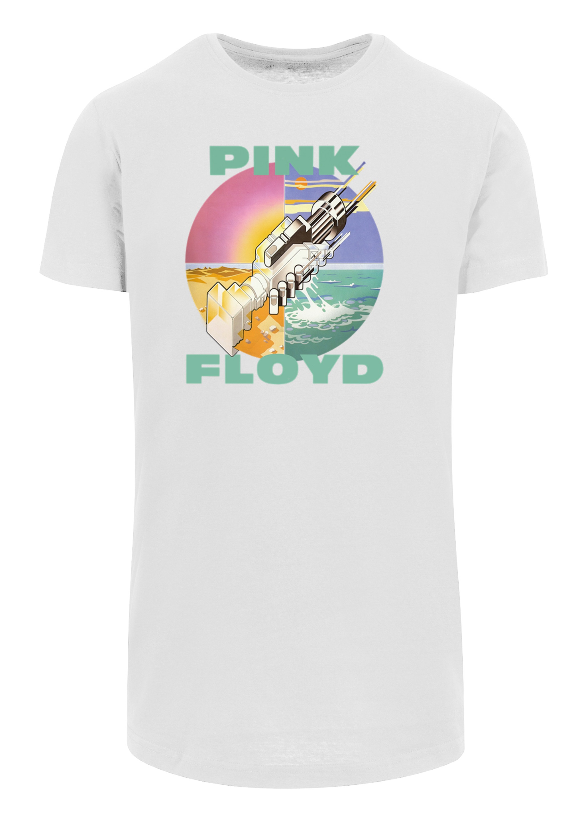 F4NT4STIC T-Shirt »Pink Floyd Wish You Were Here Rockband«, Print