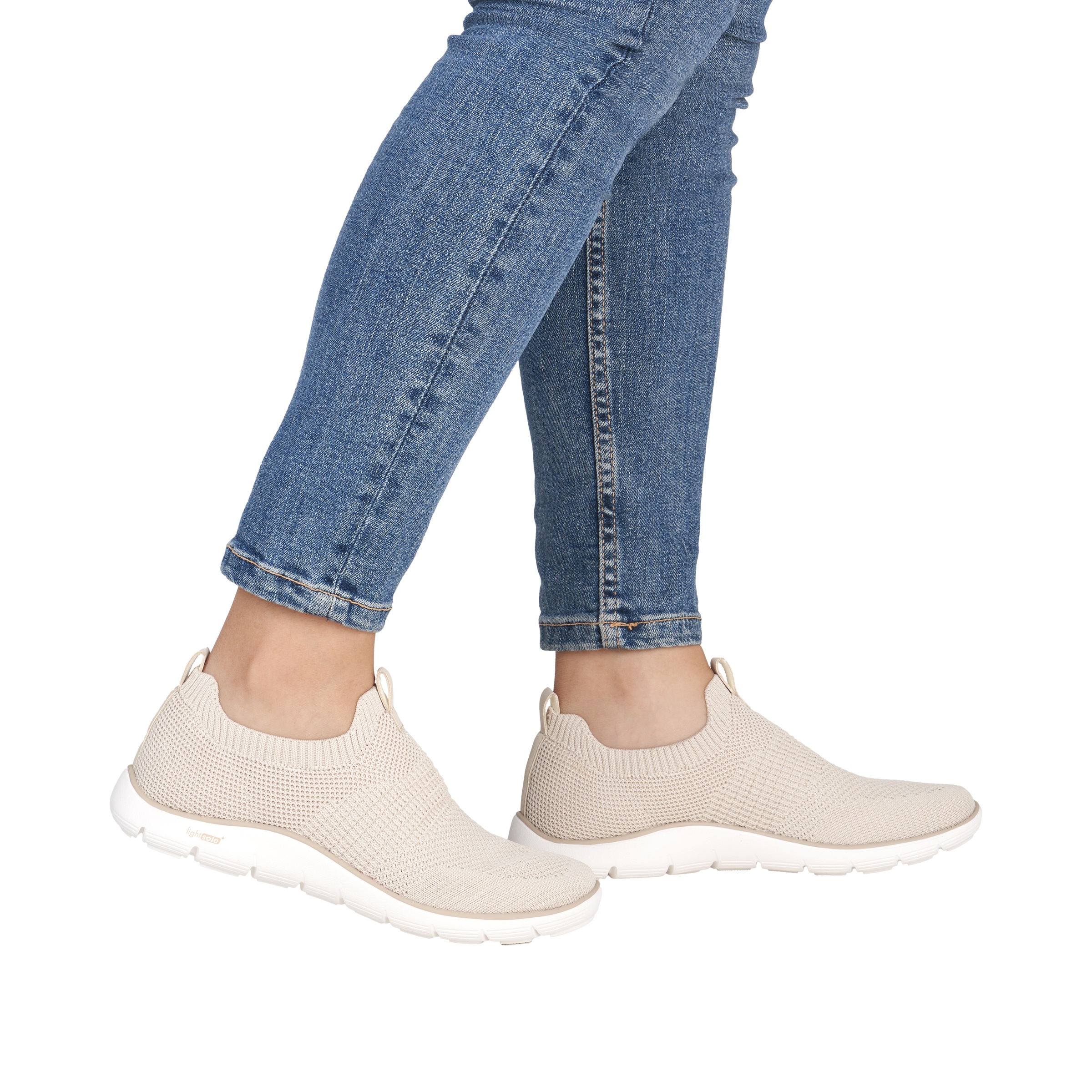 Remonte Slip-On Sneaker  Schlupfschuh, Slipper, Barfußschuh mit herausnehmbarer Einlage